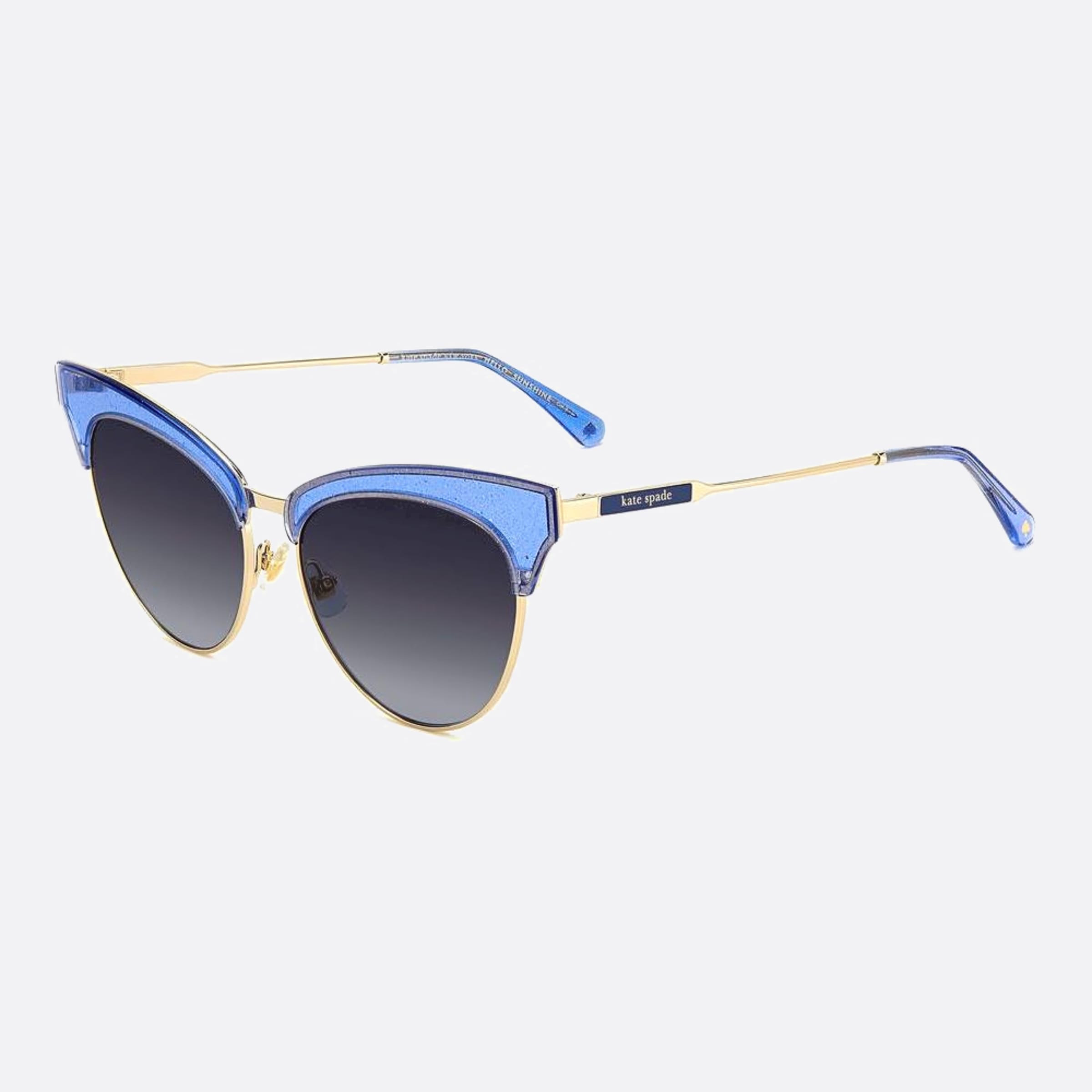 Kate 54mm Spade Alvi Pjp Blue Cat Eye Women Sunglasses - Side View