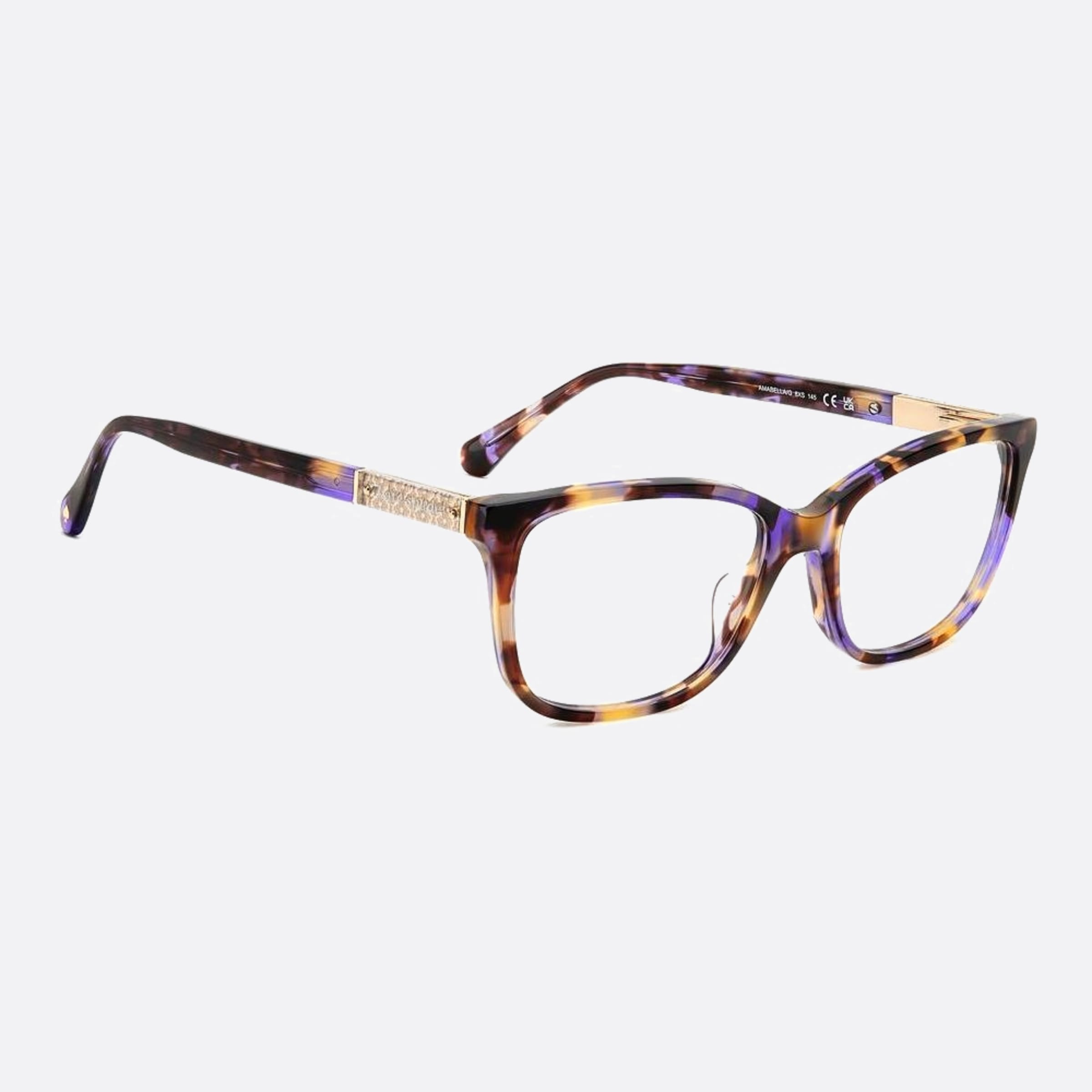 Kate 55mm Spade Amabella 8xs Havana Geometric Women Eyeglasses - Lifestyle Shot
