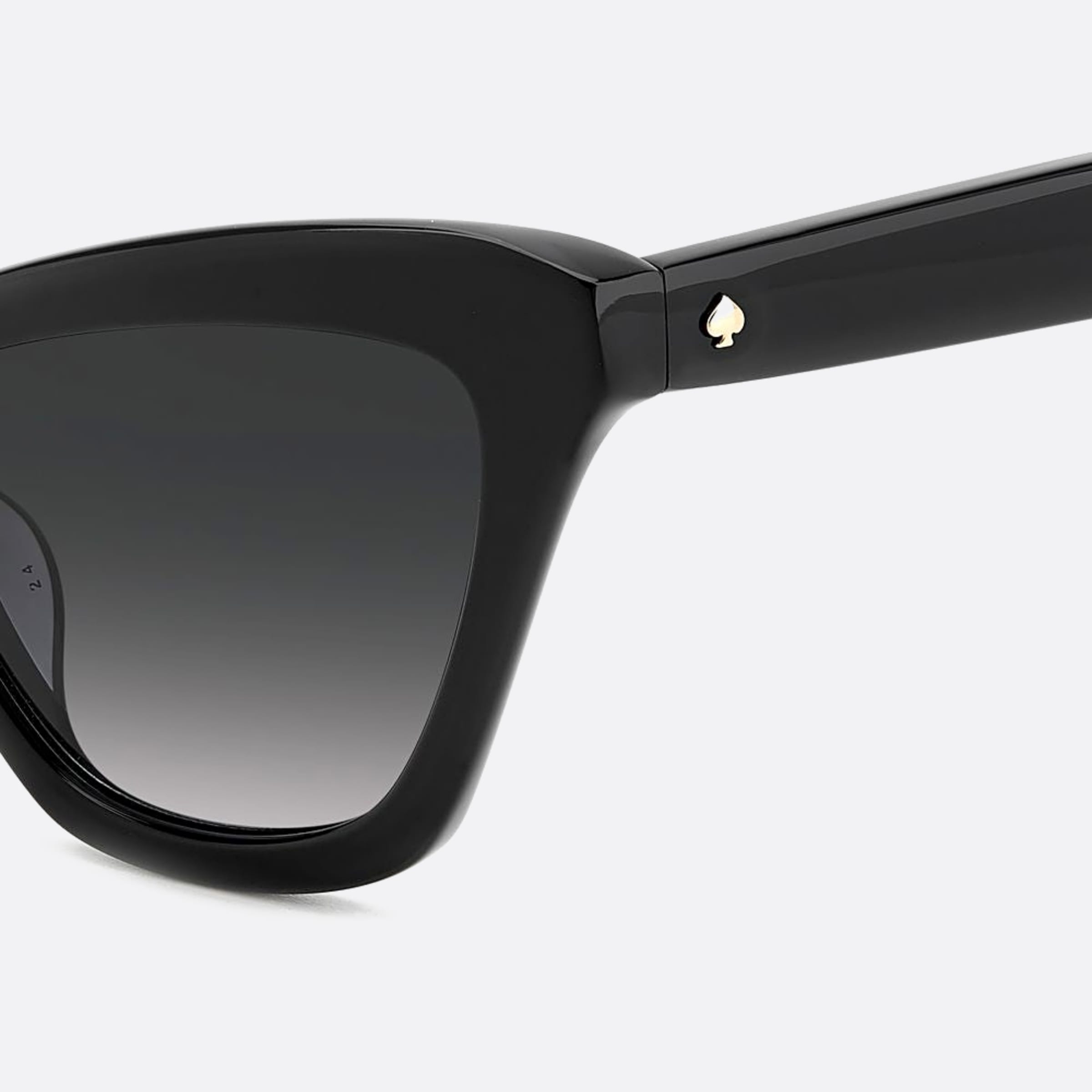 Kate 54mm Spade Amelie Black Squared Women Sunglasses - Lifestyle Shot