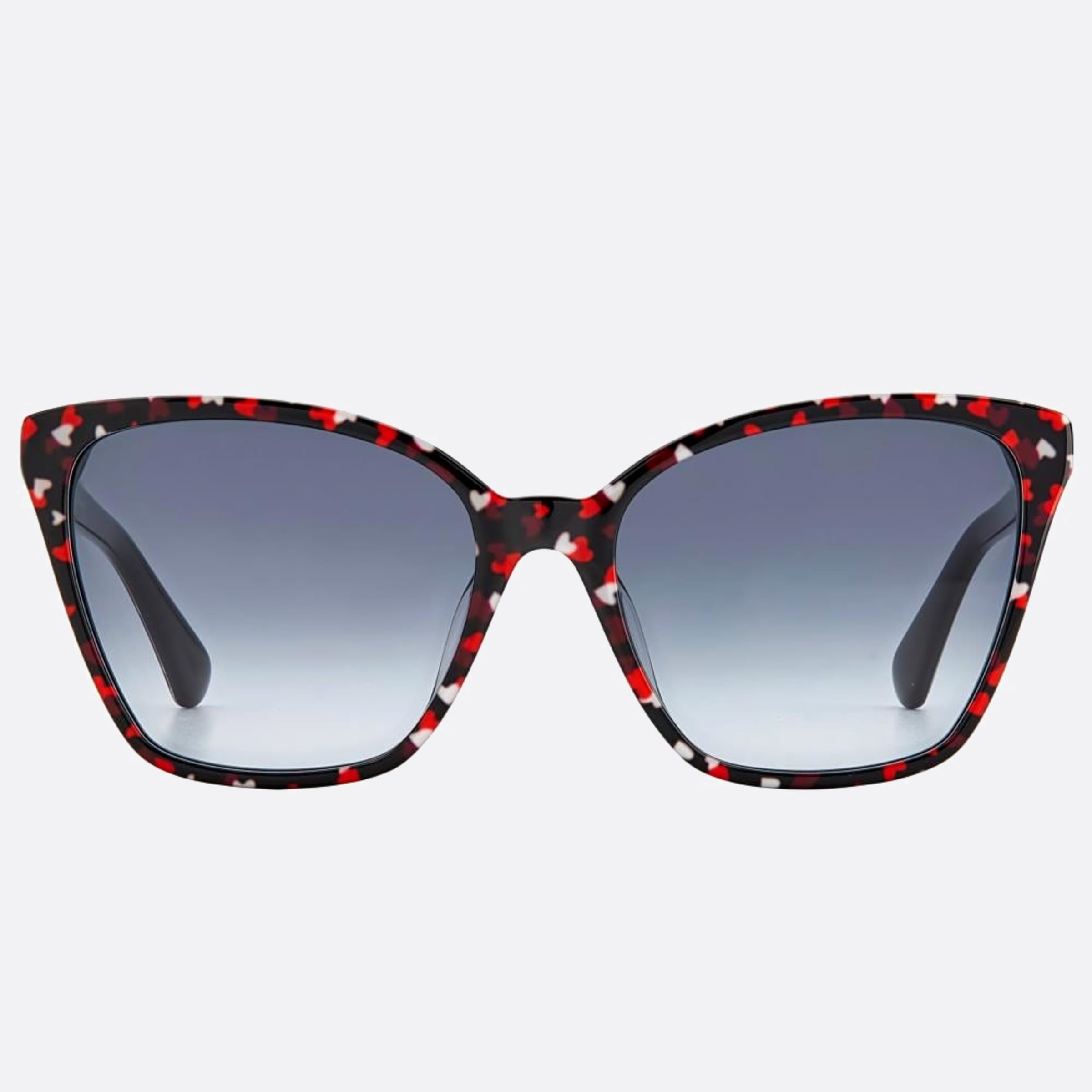 Kate 56mm Spade Amiyah F74 Black Geometric Women Sunglasses - Main View