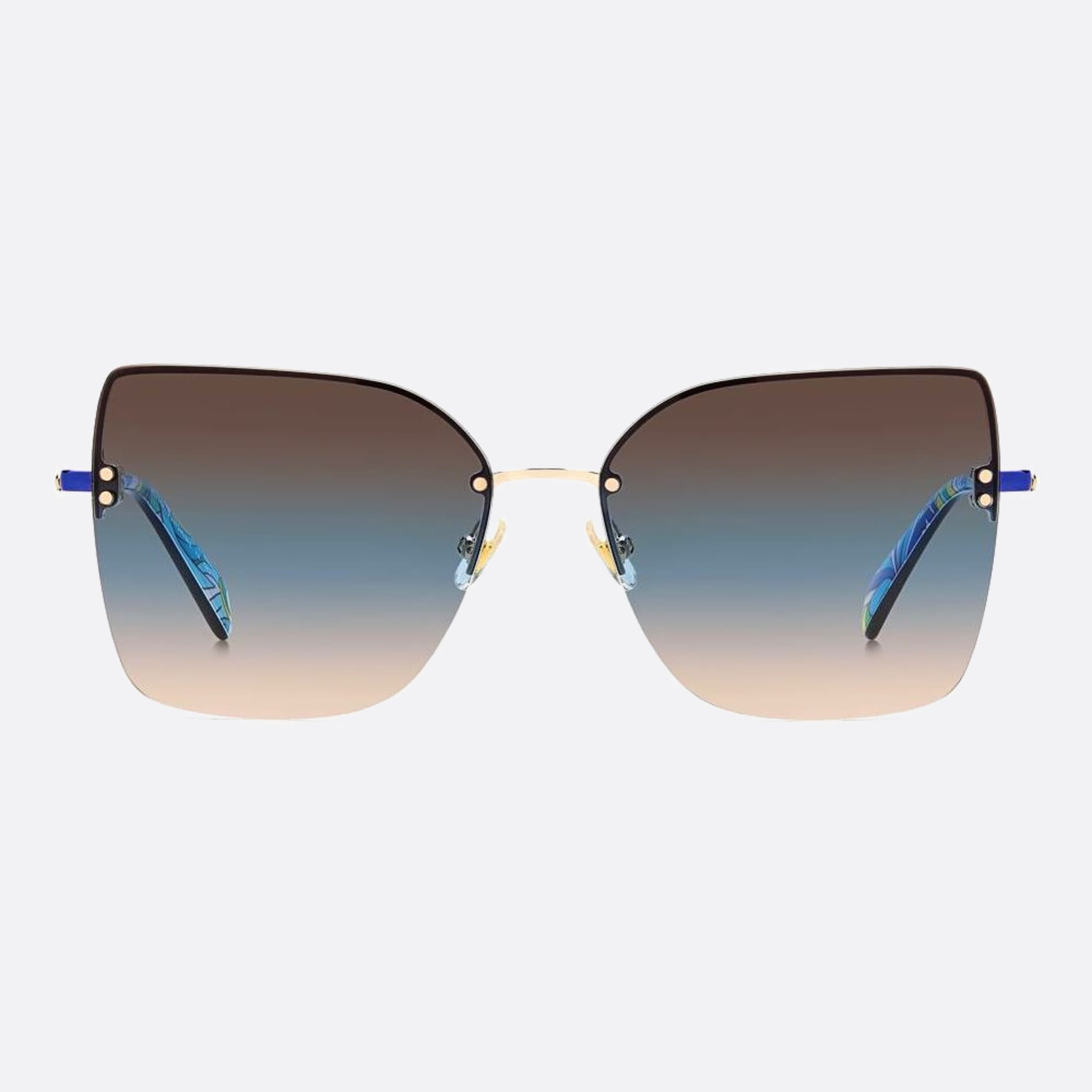 Kate 58mm Spade Ariella Lks Blue Geometric Women Sunglasses - Main View