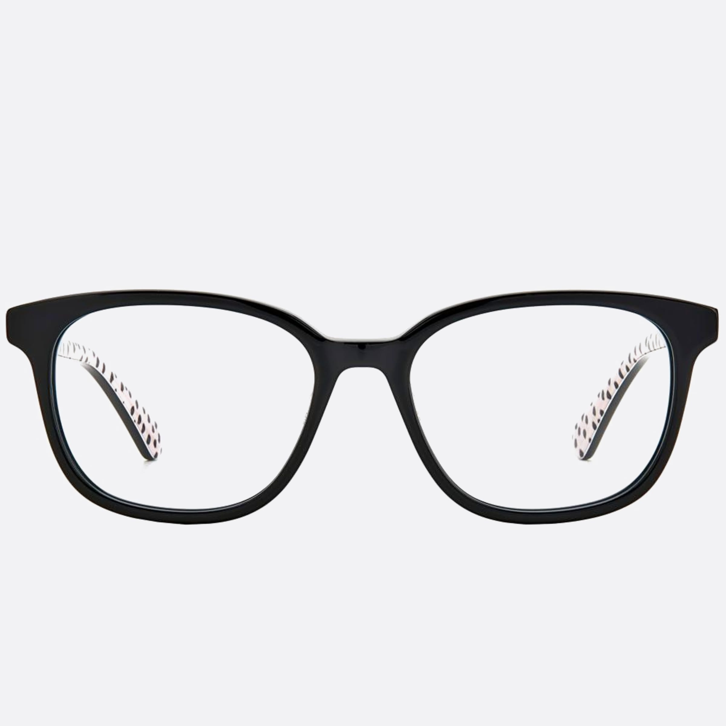 Kate 47mm Spade Bari Black Geometric Children Eyeglasses - Main View
