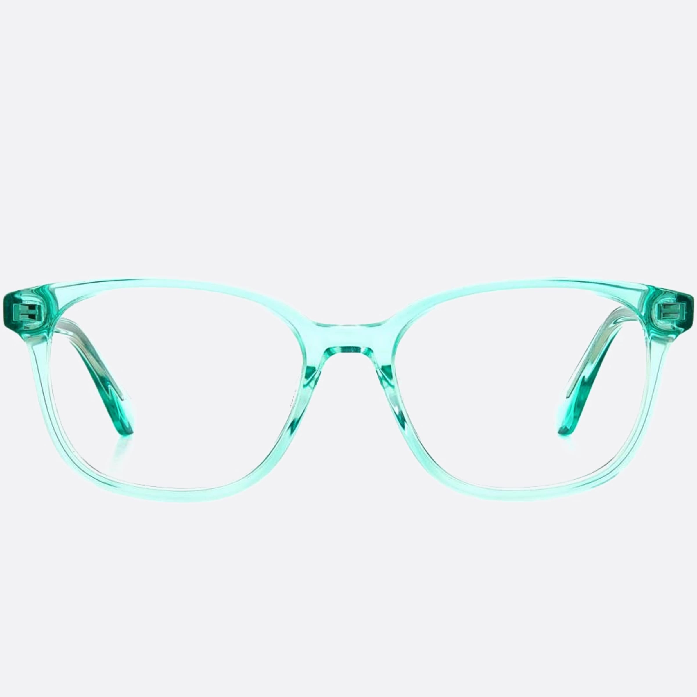 Kate 47mm Spade Bari Zi9 Blue Geometric Children Eyeglasses - Main View