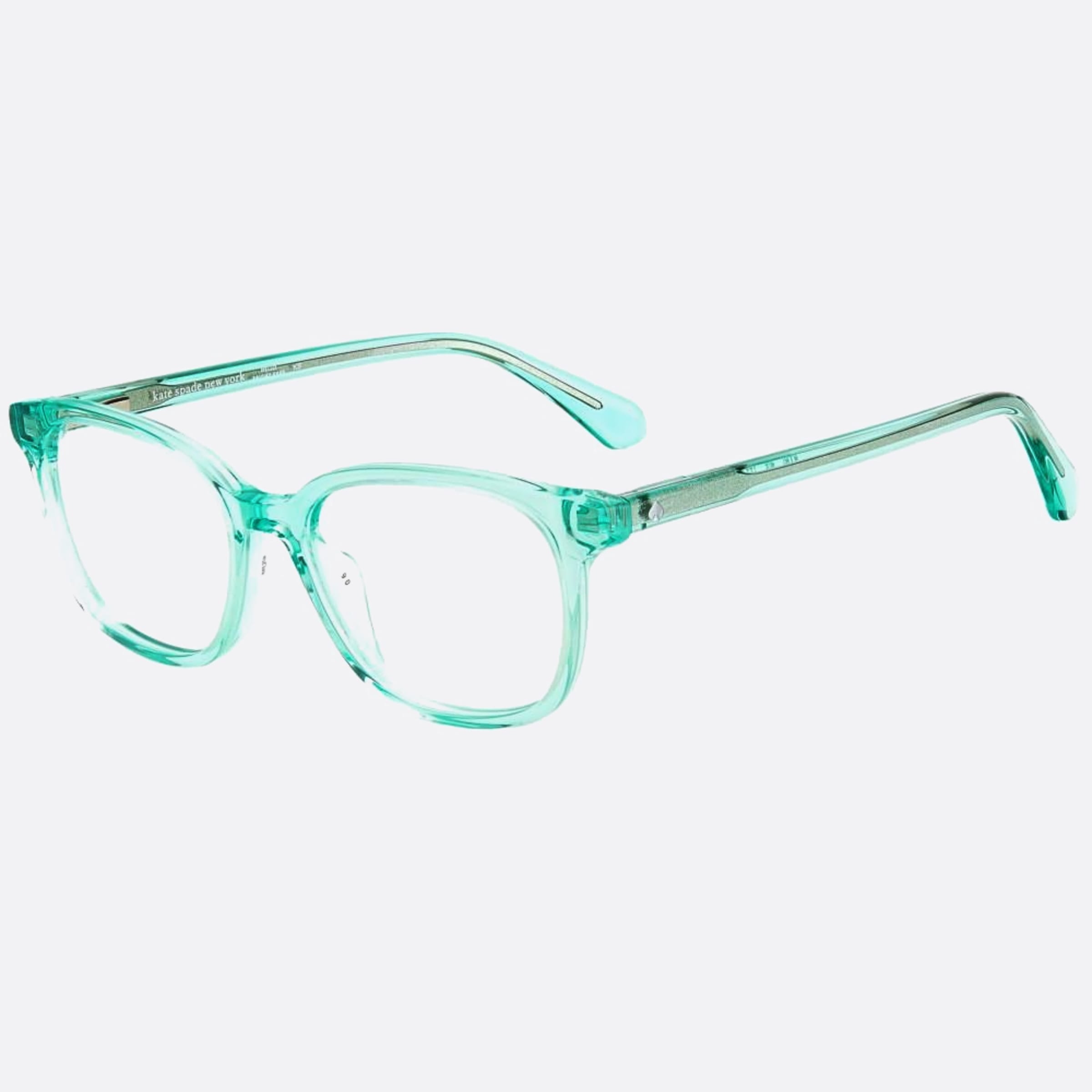Kate 47mm Spade Bari Zi9 Blue Geometric Children Eyeglasses - Side View