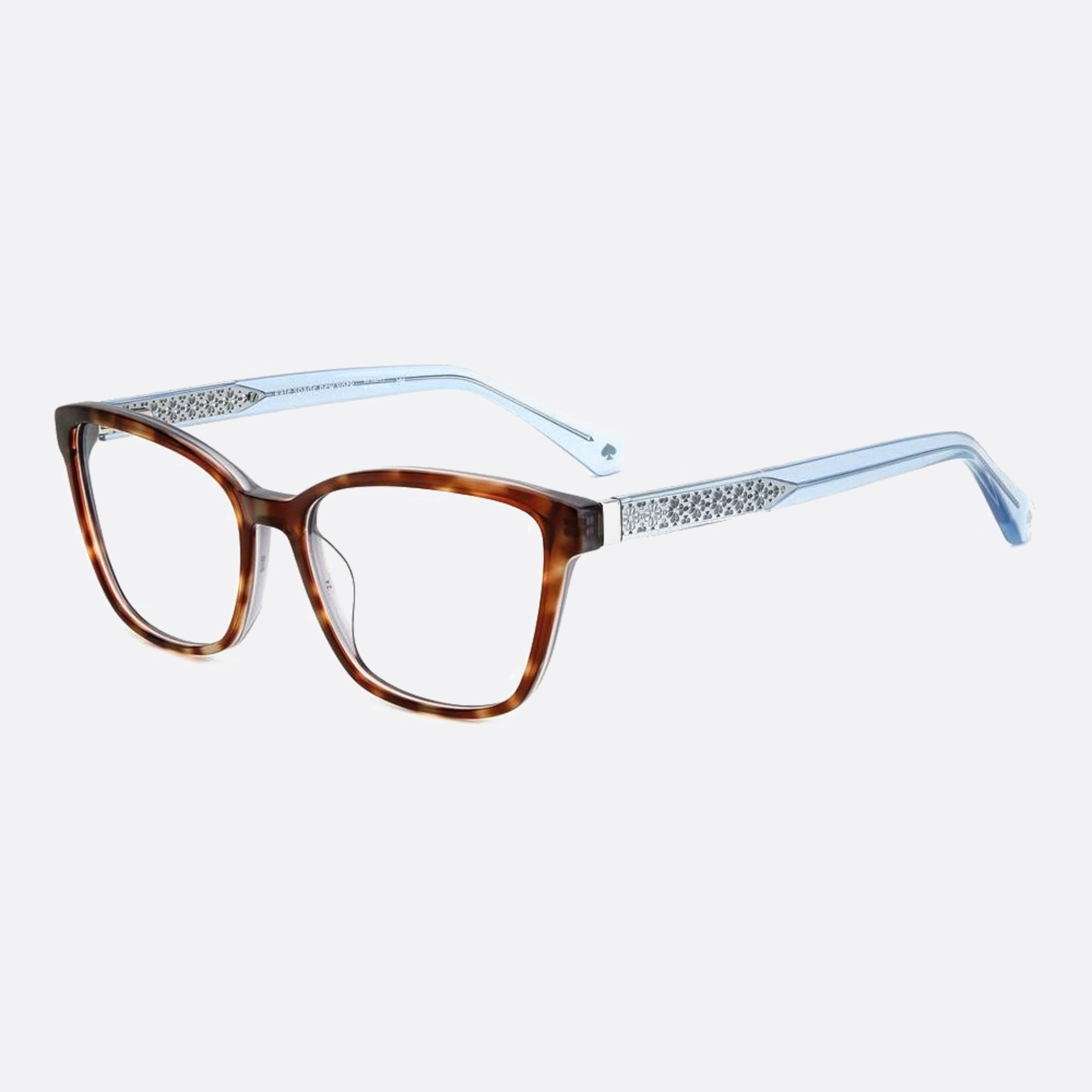 Kate 53mm Spade Belen Ipr Havana Squared Women Eyeglasses - Side View