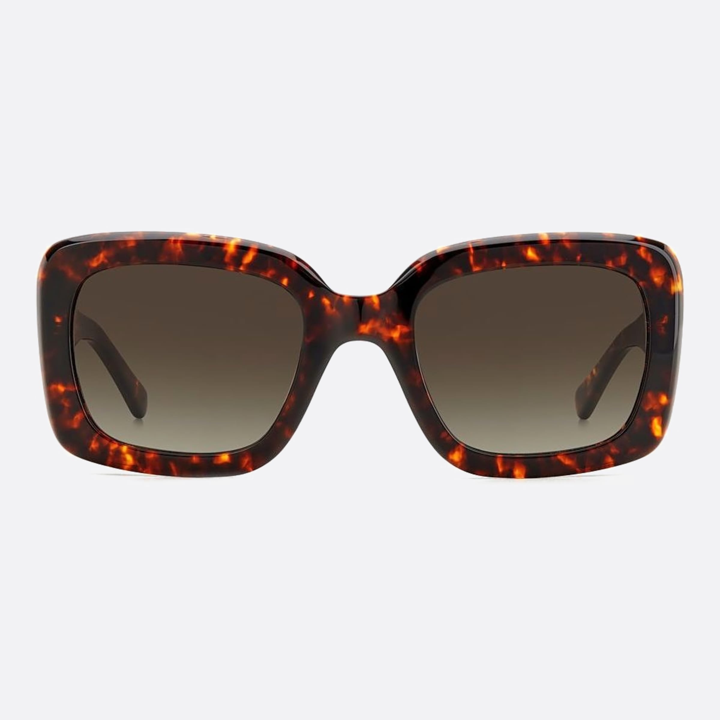 Kate 52mm Spade Bellamy Havana Squared Women Sunglasses - Main View