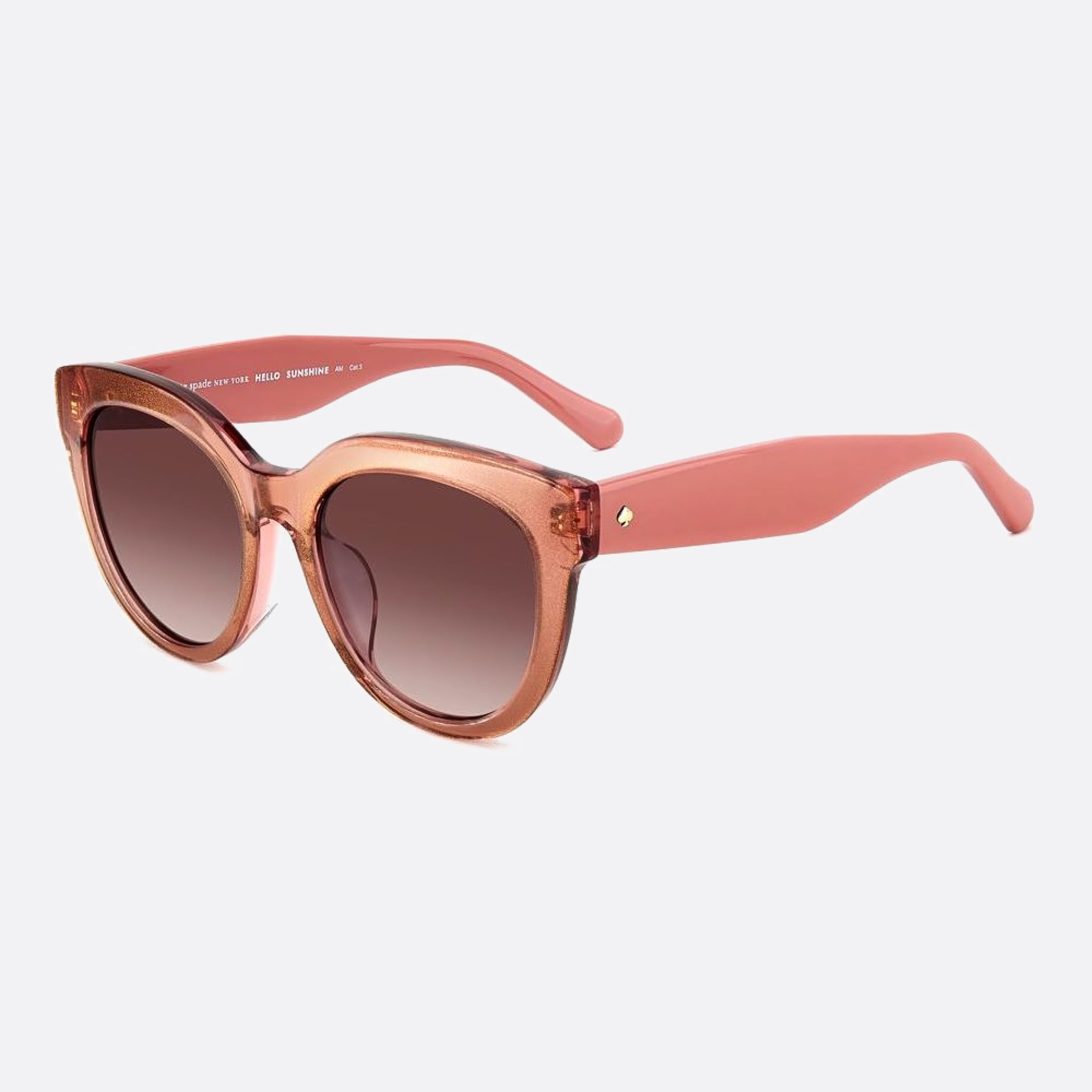 Kate 54mm Spade Brea 35j Pink Geometric Women Sunglasses - Side View
