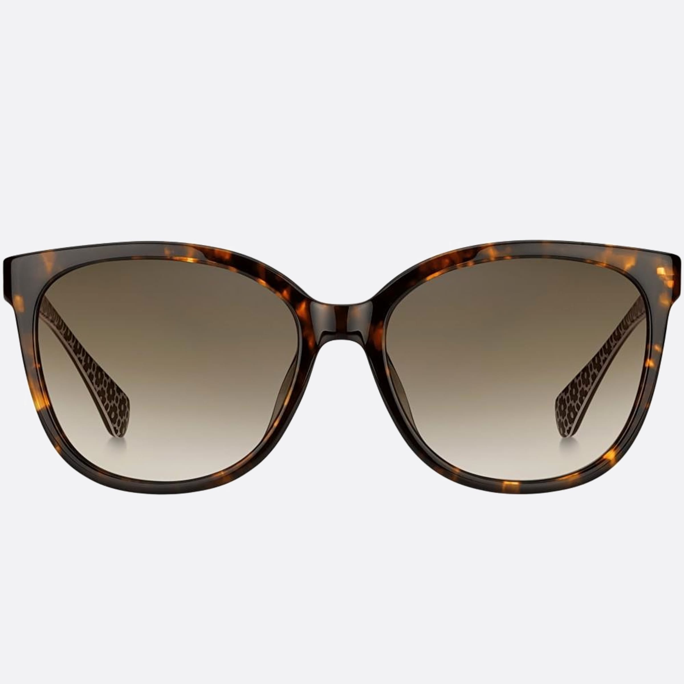 Kate 55mm Spade Britton Havana Geometric Polarized Women Sunglasses - Main View