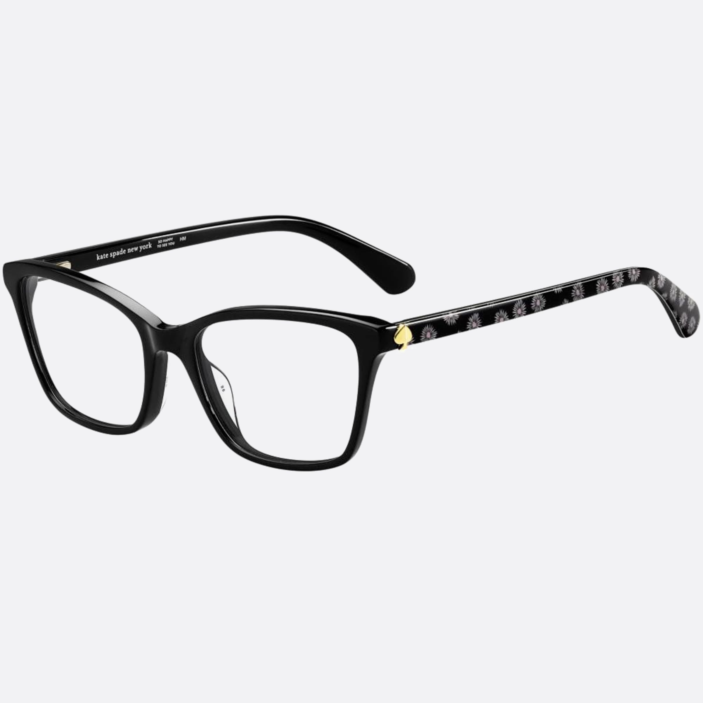 Kate 53mm Spade Cailye Tay Black Cat Eye Women Eyeglasses - Side View