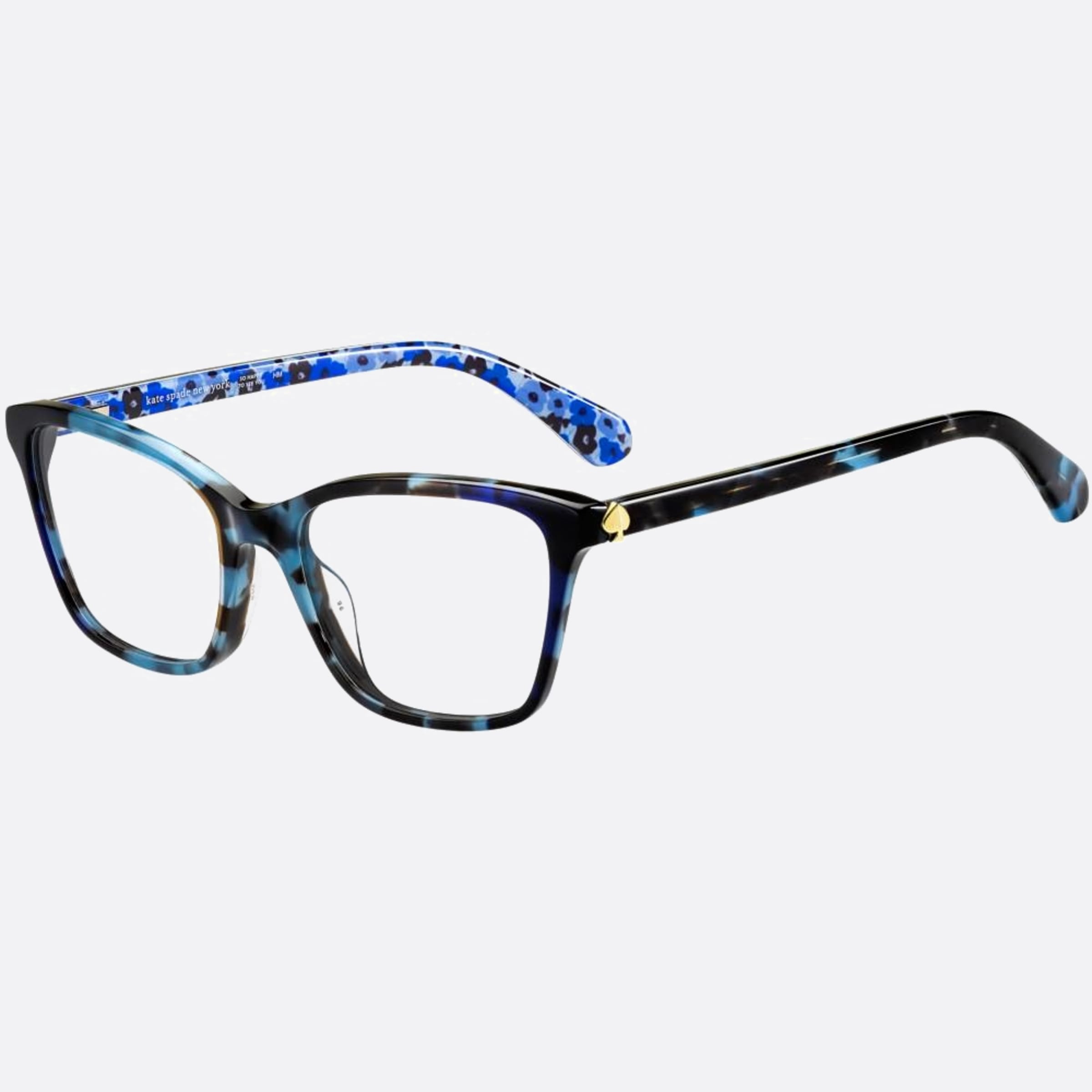 Kate 53mm Spade Cailye Xp8 Blue Cat Eye Women Eyeglasses - Side View