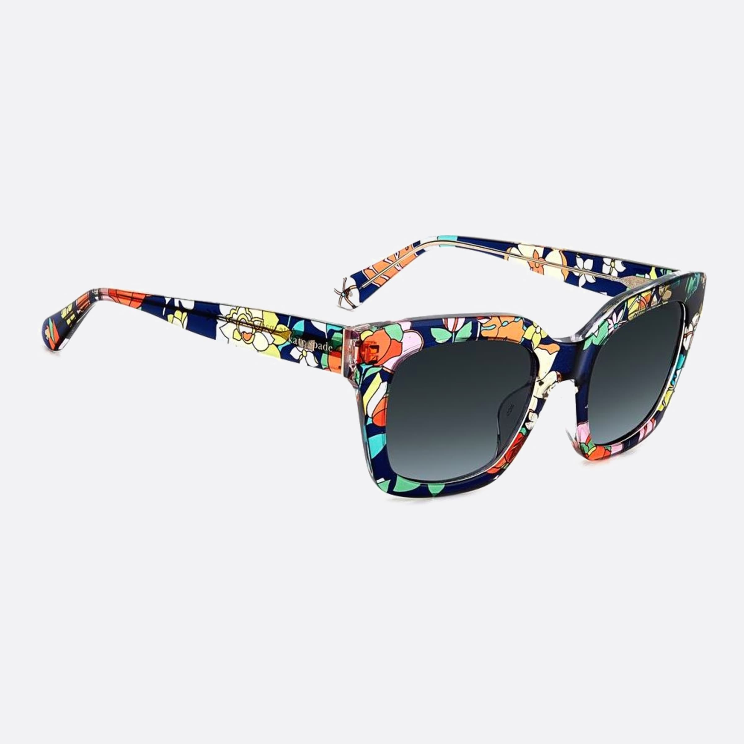 Kate 50mm Spade Camryn X19 Multicolor Squared Women Sunglasses - Detail View