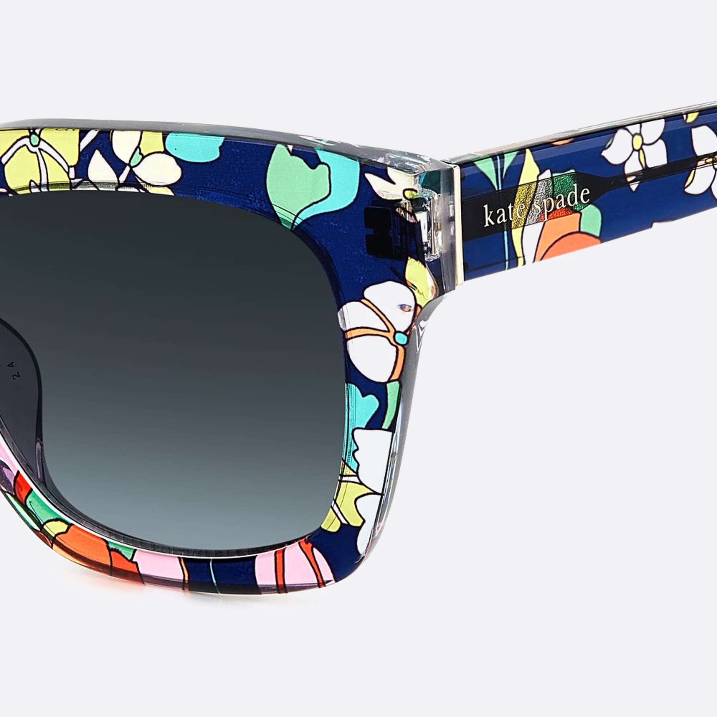 Kate 50mm Spade Camryn X19 Multicolor Squared Women Sunglasses - Lifestyle Shot