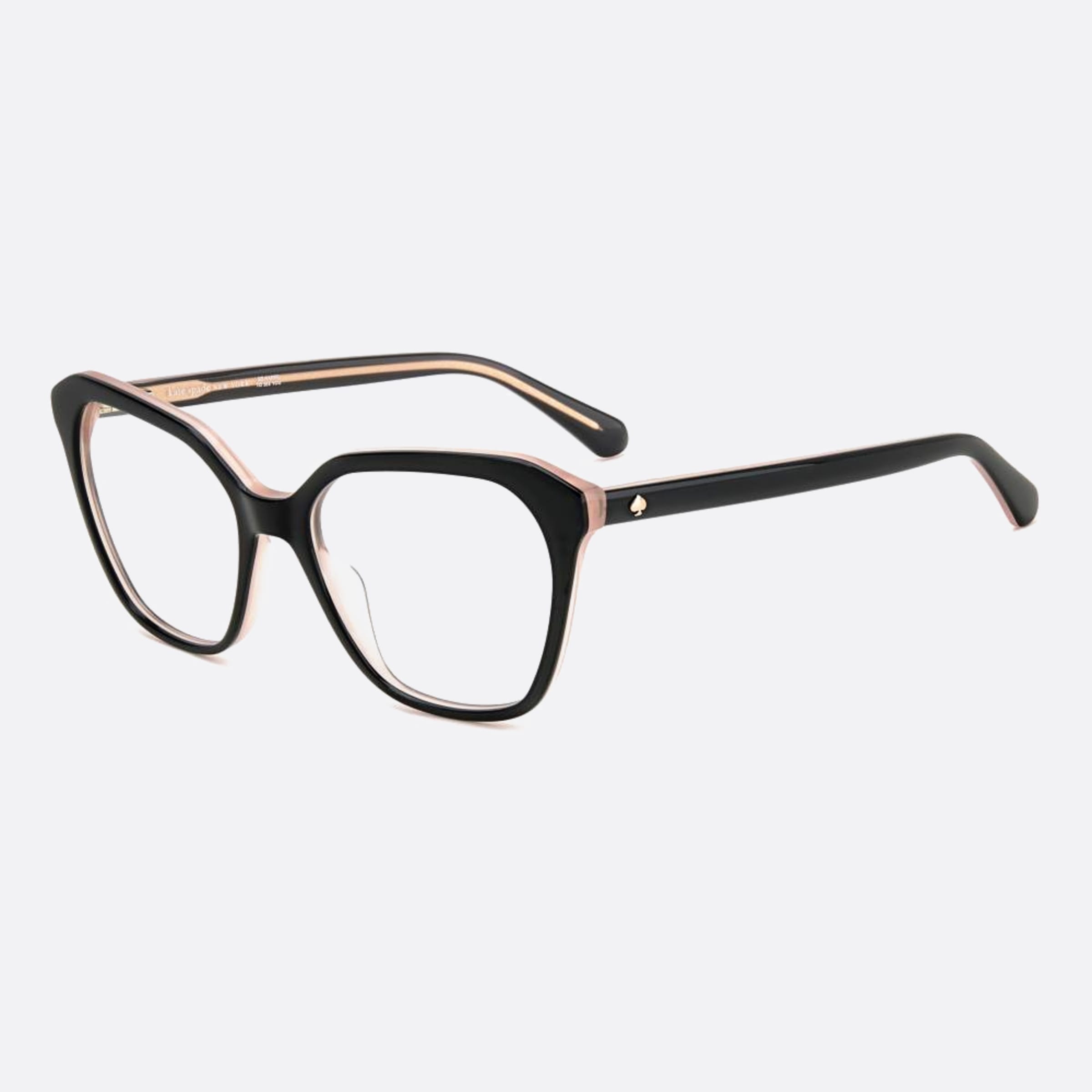 Kate 53mm Spade Cinzia 3h2 Black Geometric Women Eyeglasses - Side View