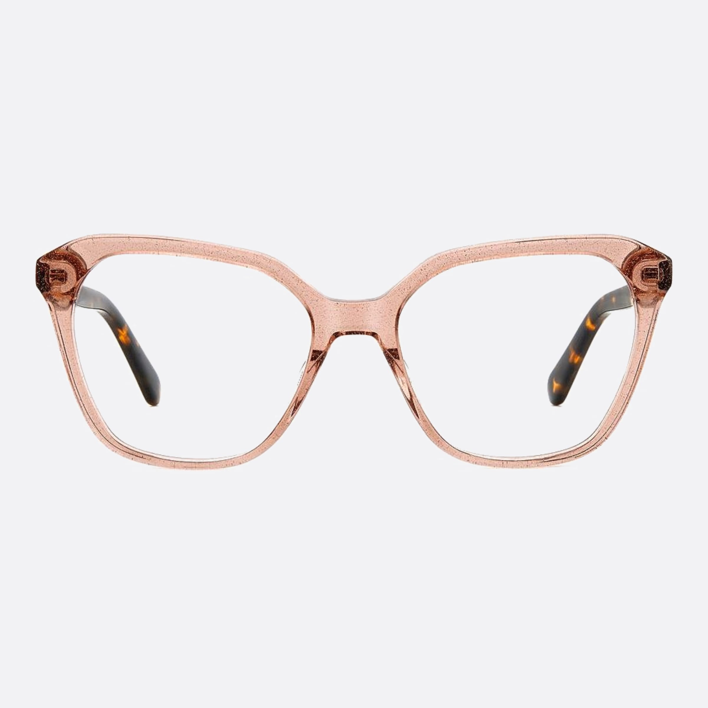 Kate 53mm Spade Cinzia Sqg Havana Geometric Women Eyeglasses - Main View
