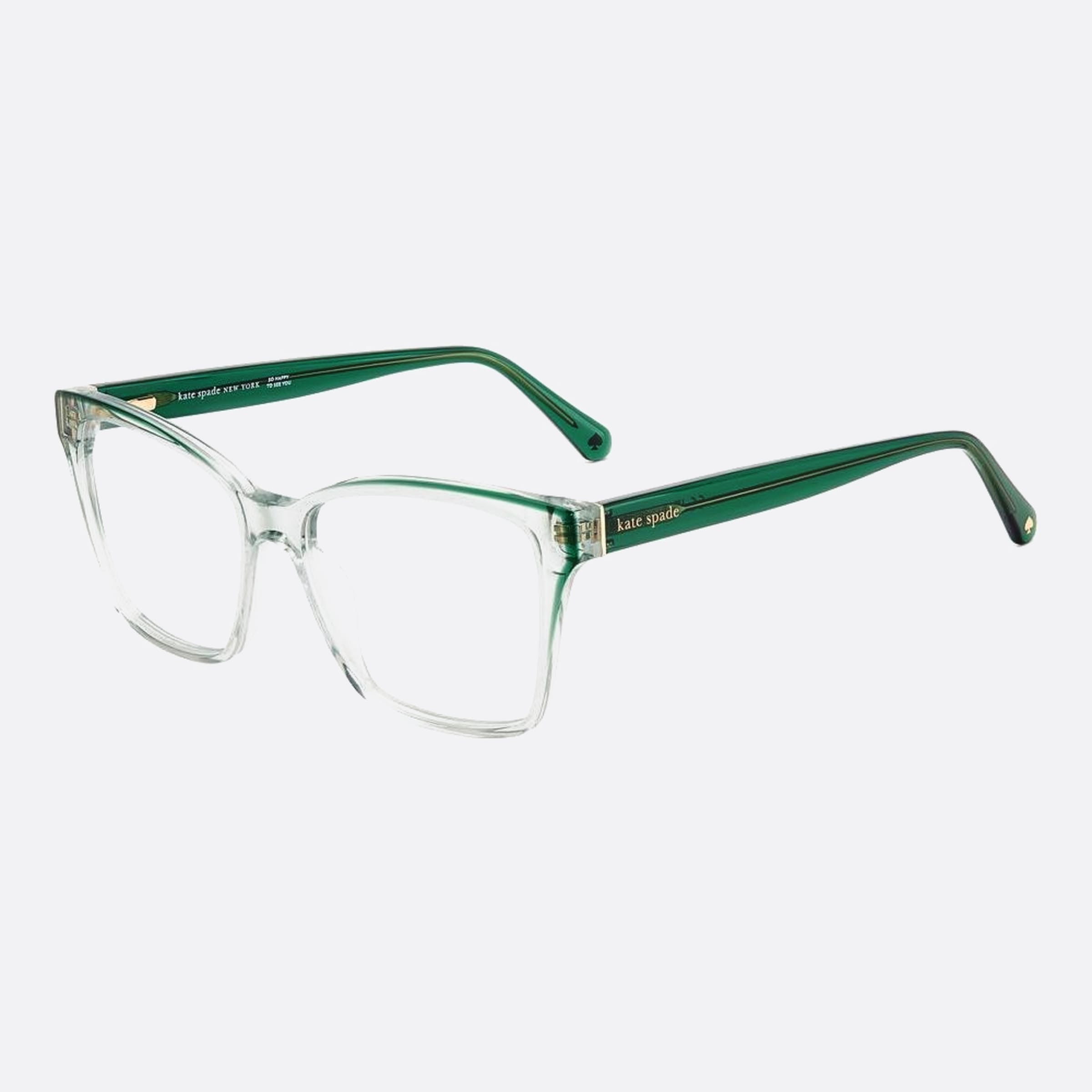 Kate 54mm Spade Claudie 1ed Green Butterfly Women Eyeglasses - Side View
