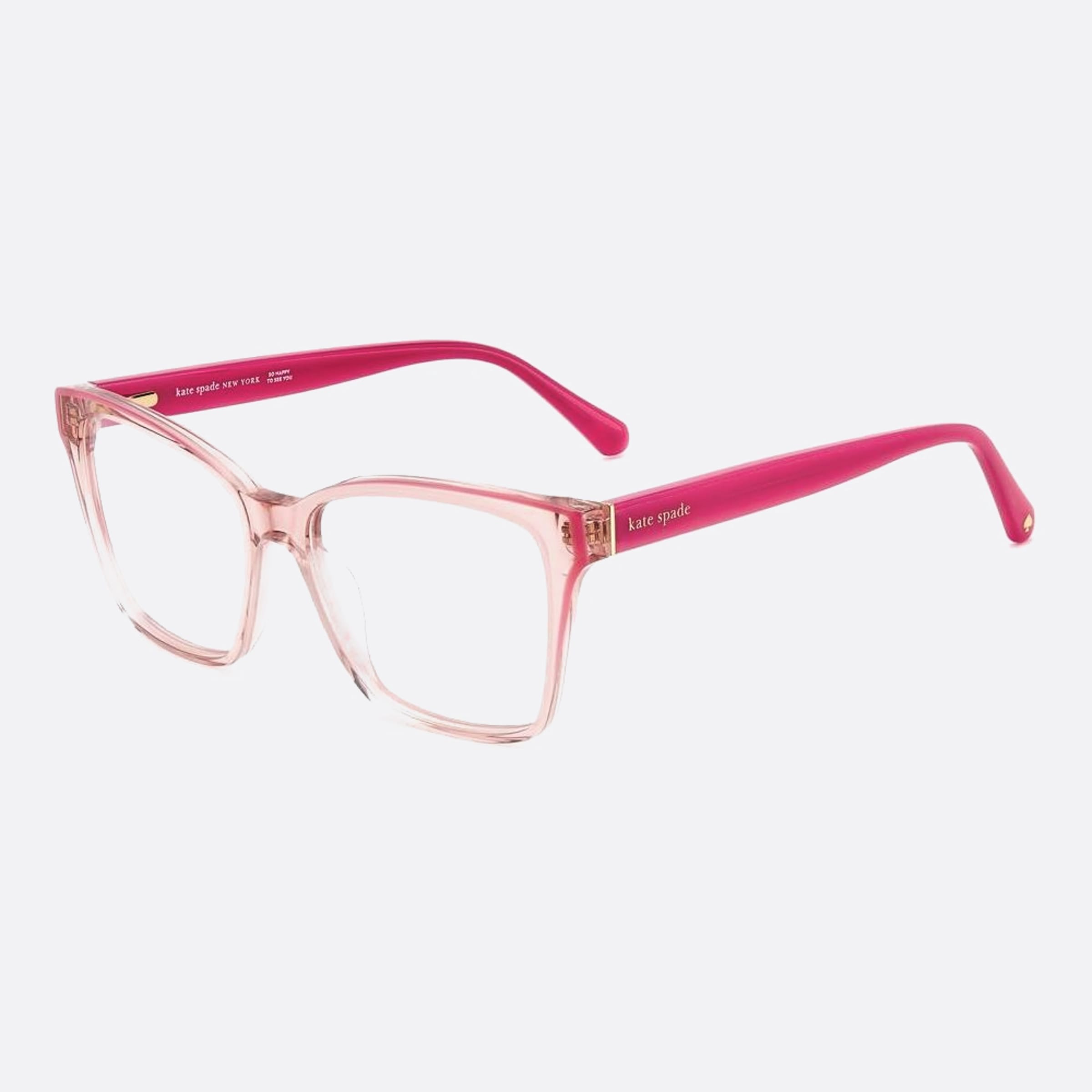 Kate 52mm Spade Claudie 35j Pink Butterfly Women Eyeglasses - Side View