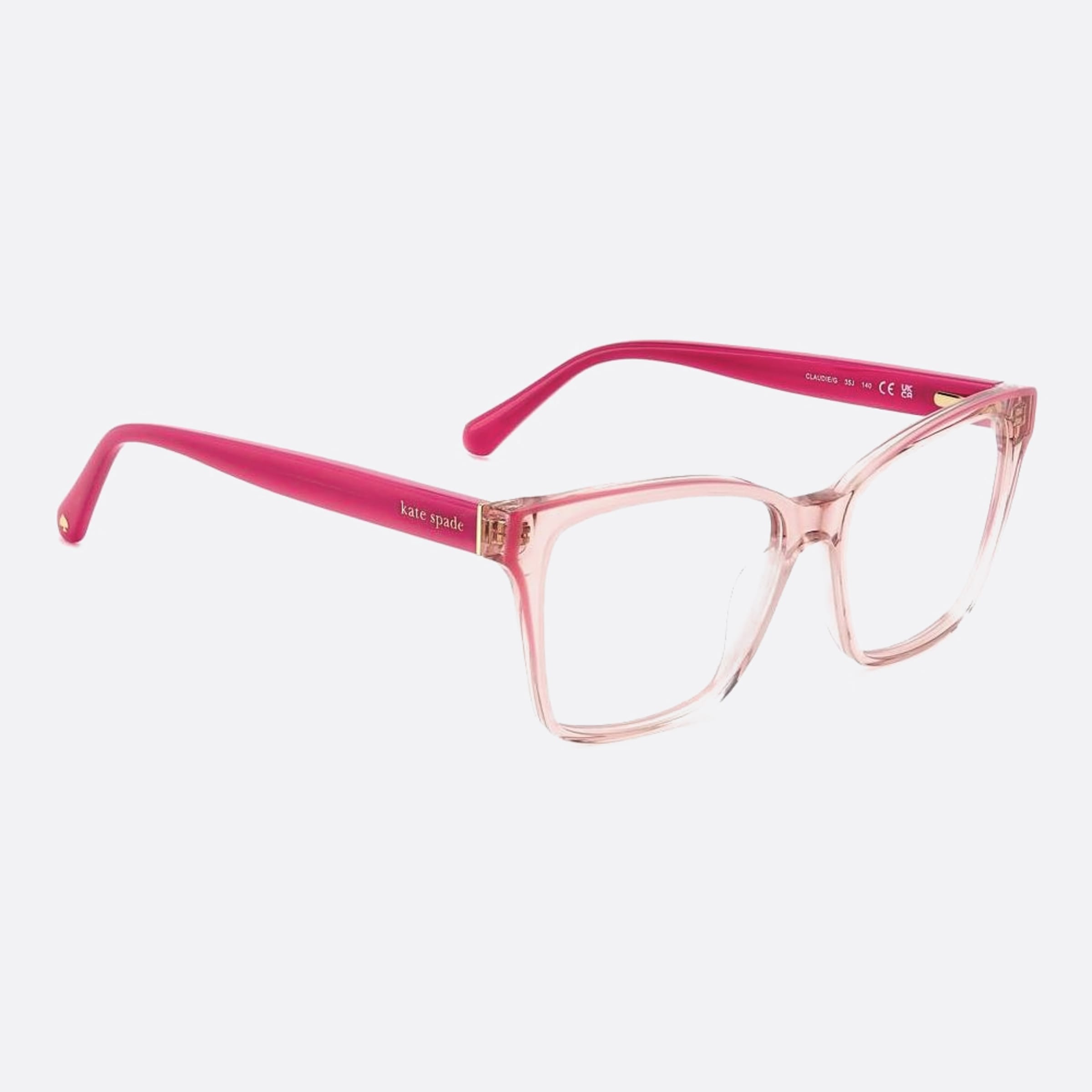 Kate 52mm Spade Claudie 35j Pink Butterfly Women Eyeglasses - Detail View