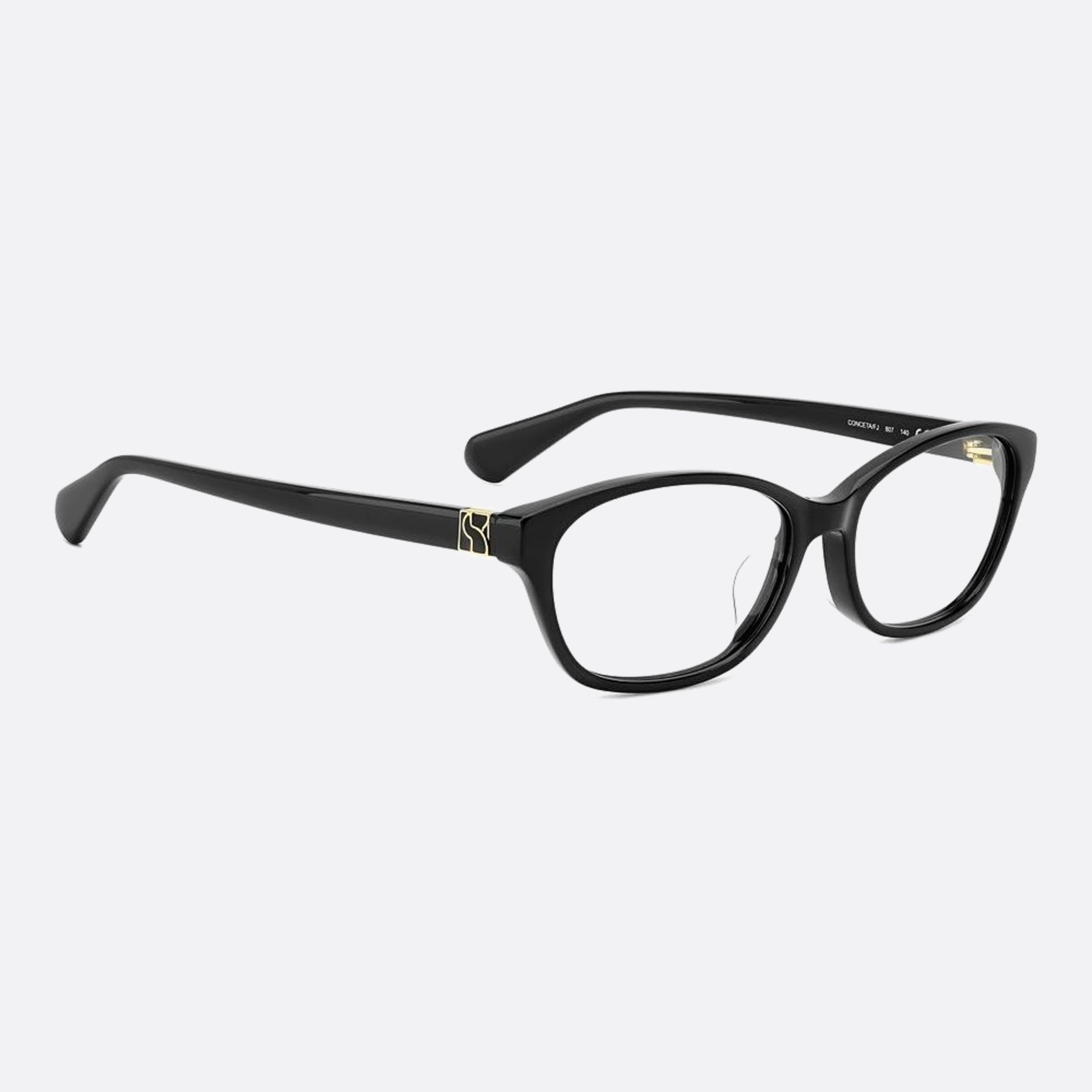 Kate 53mm Spade Conceta Black Pantos Women Eyeglasses - Detail View