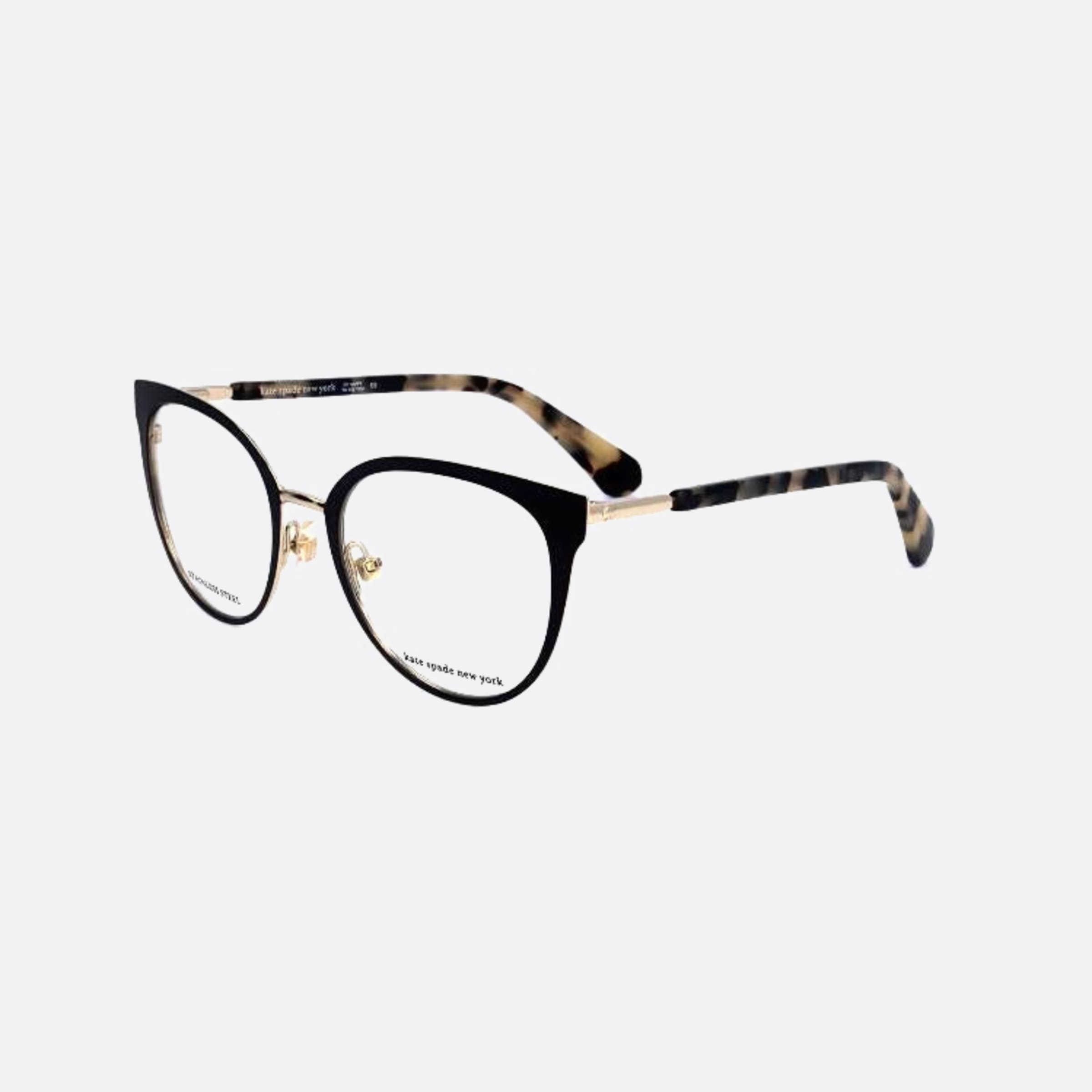 Kate 51mm Spade Dariela Black Cat Eye Women Eyeglasses - Side View
