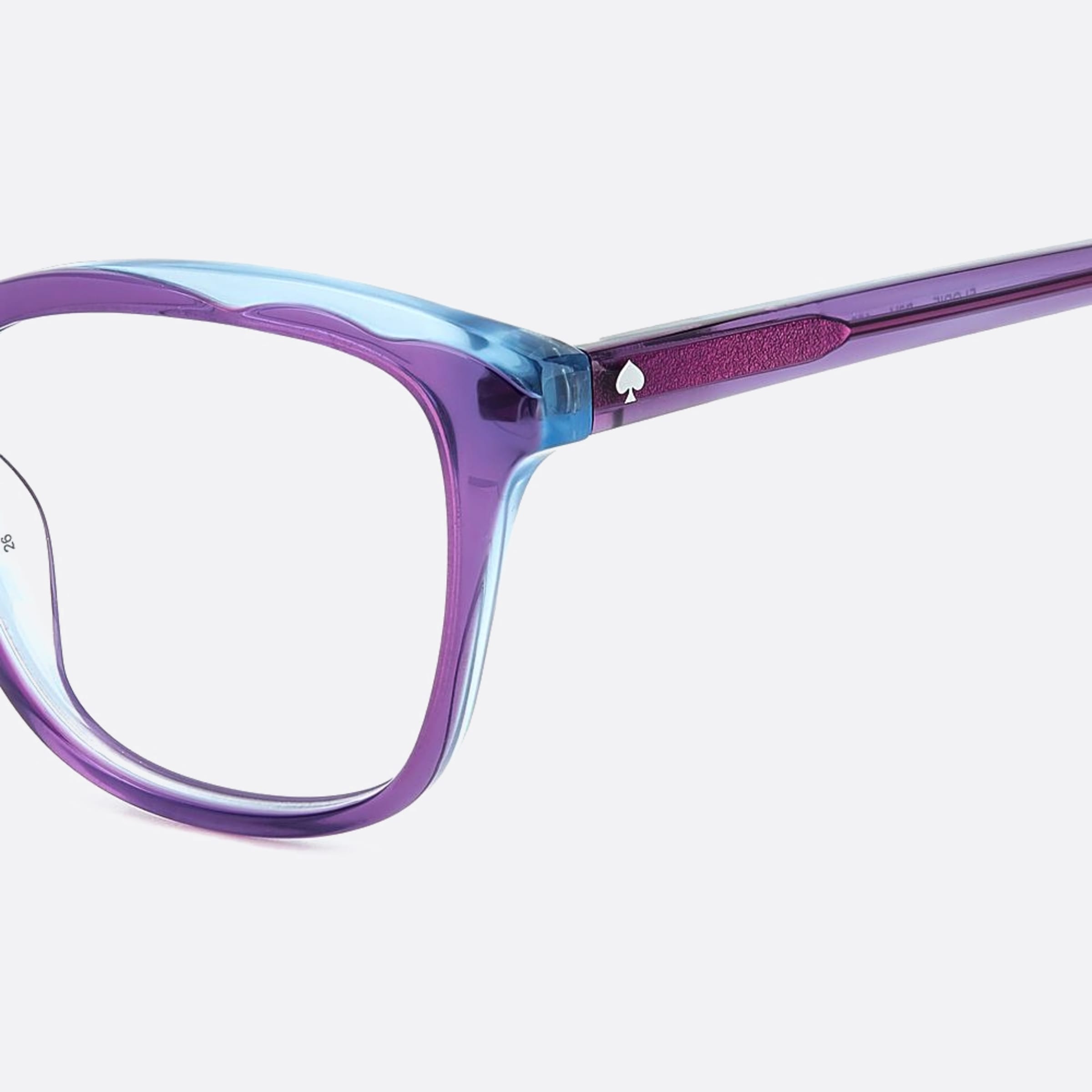 Kate 47mm Spade Elodie B3v Violet Geometric Unisex Eyeglasses - Lifestyle Shot