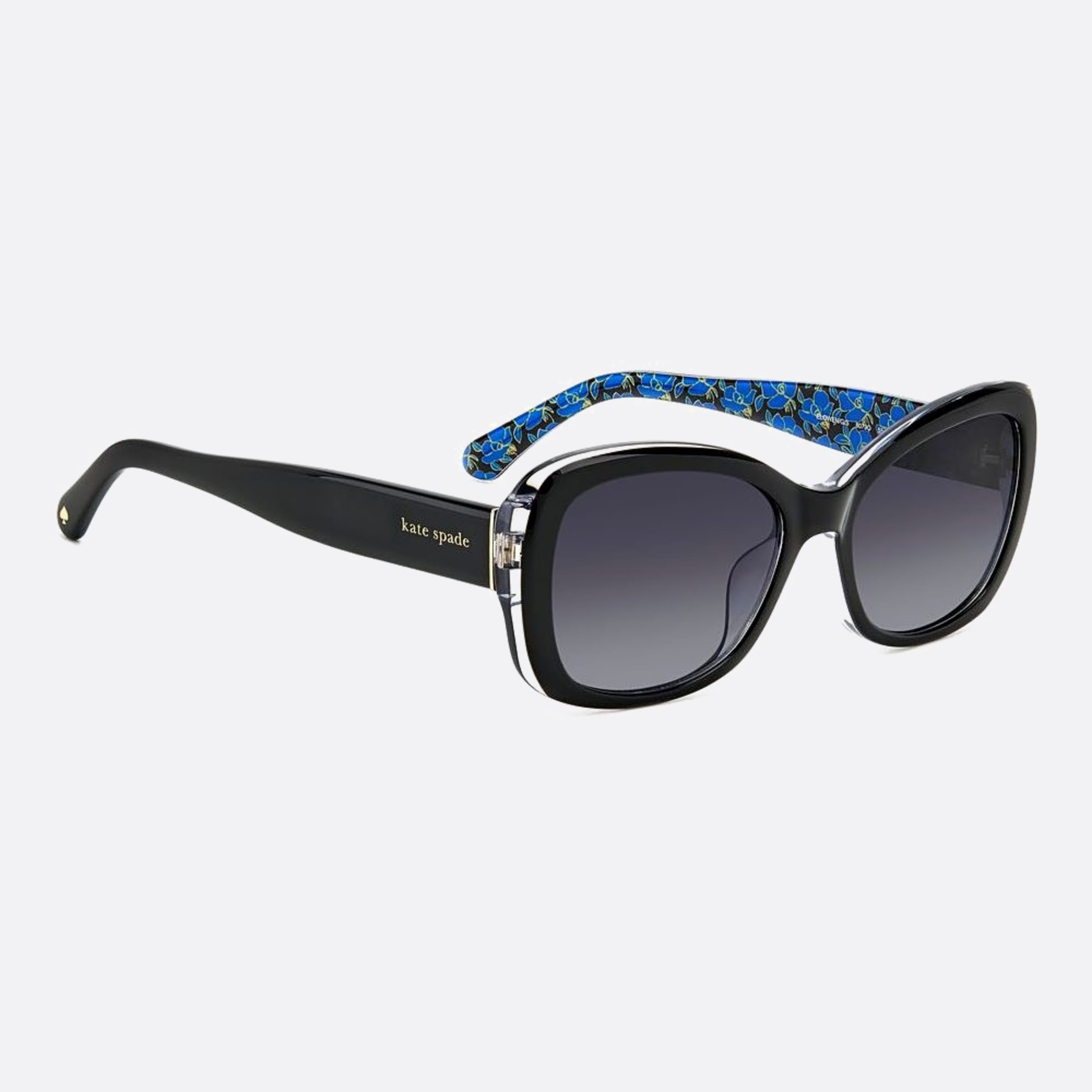 Kate 55mm Spade Elowen Black Visor Women Sunglasses - Lifestyle Shot