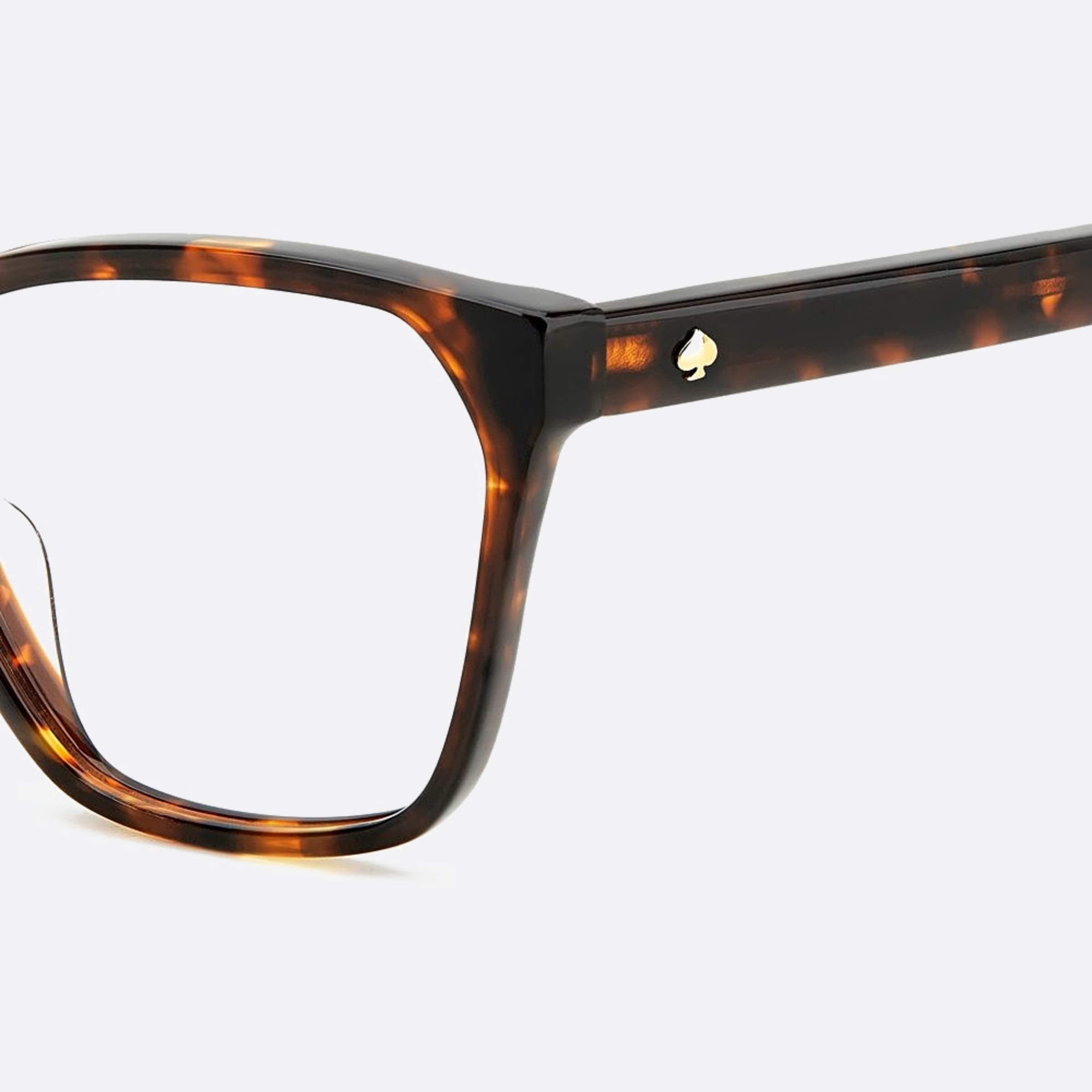 Kate 52mm Spade Esti Havana Geometric Women Eyeglasses - Detail View