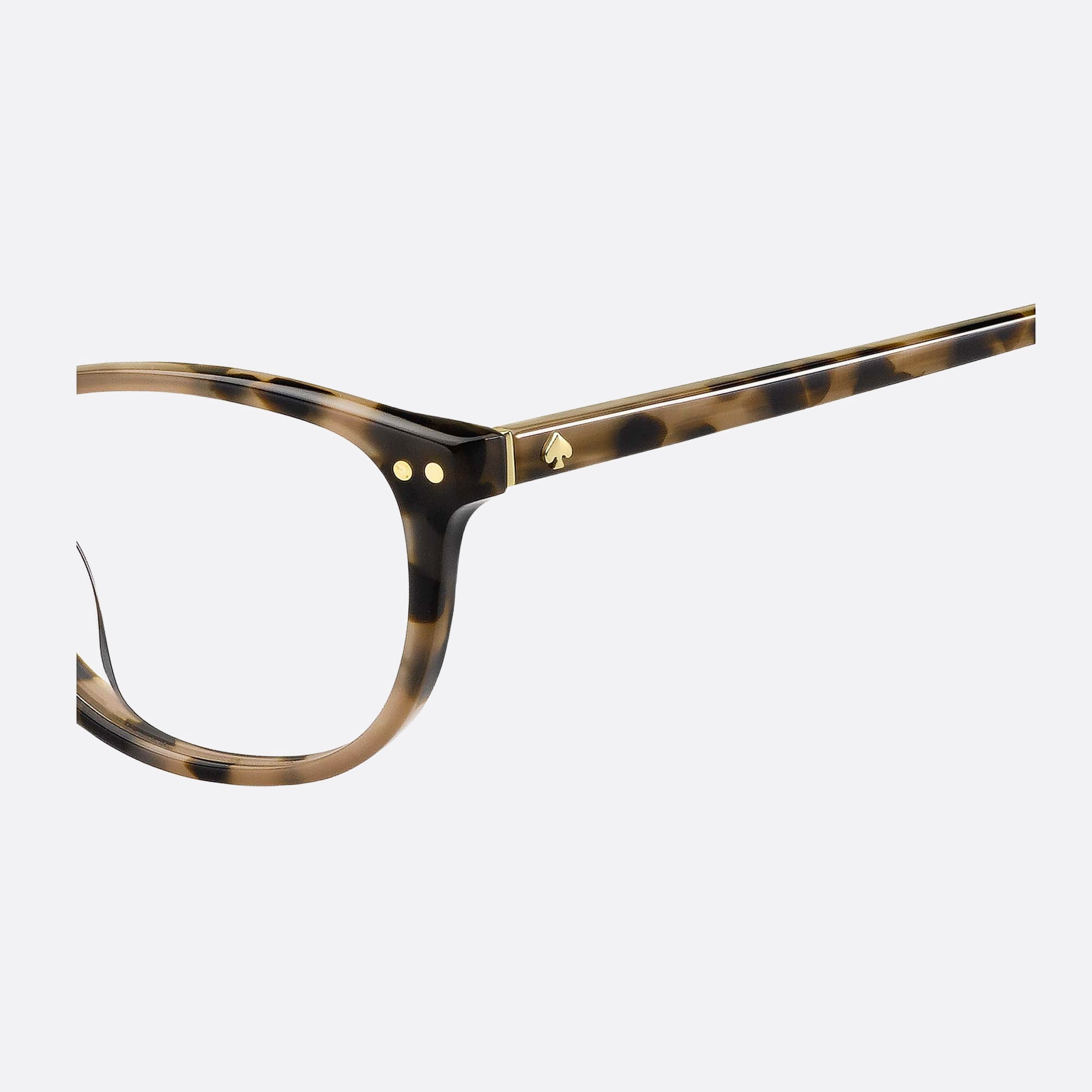 Kate 53mm Spade Evangeline Havana Geometric Women Eyeglasses - Lifestyle Shot