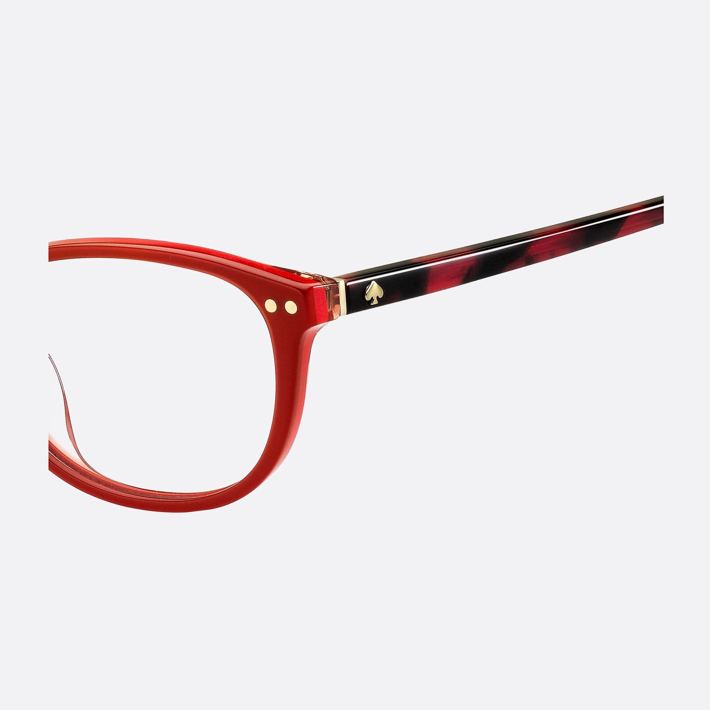 Kate 53mm Spade Evangeline C9a Red Geometric Women Eyeglasses - Lifestyle Shot