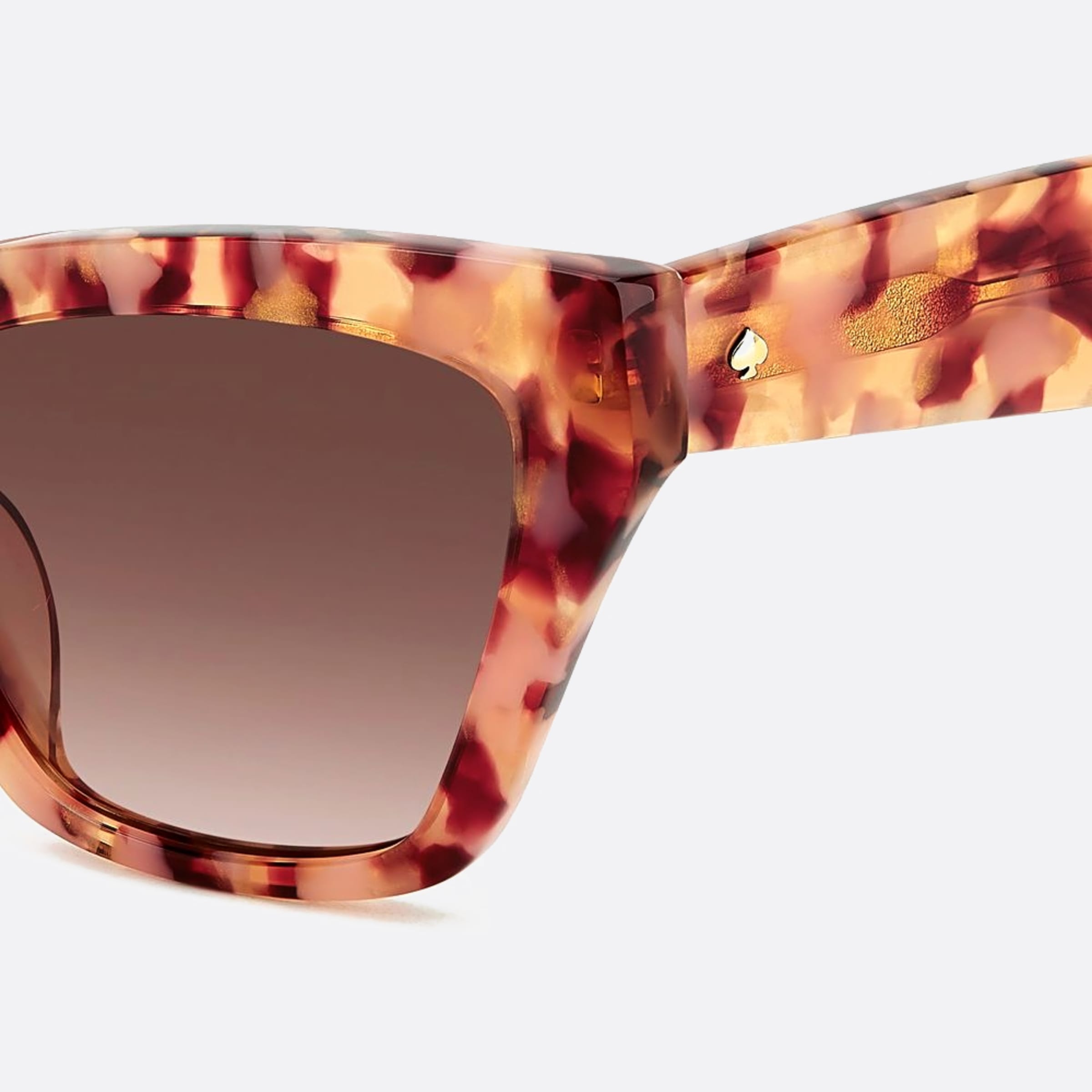 Kate 54mm Spade Fay Ht8 Havana Cat Eye Women Sunglasses - Lifestyle Shot