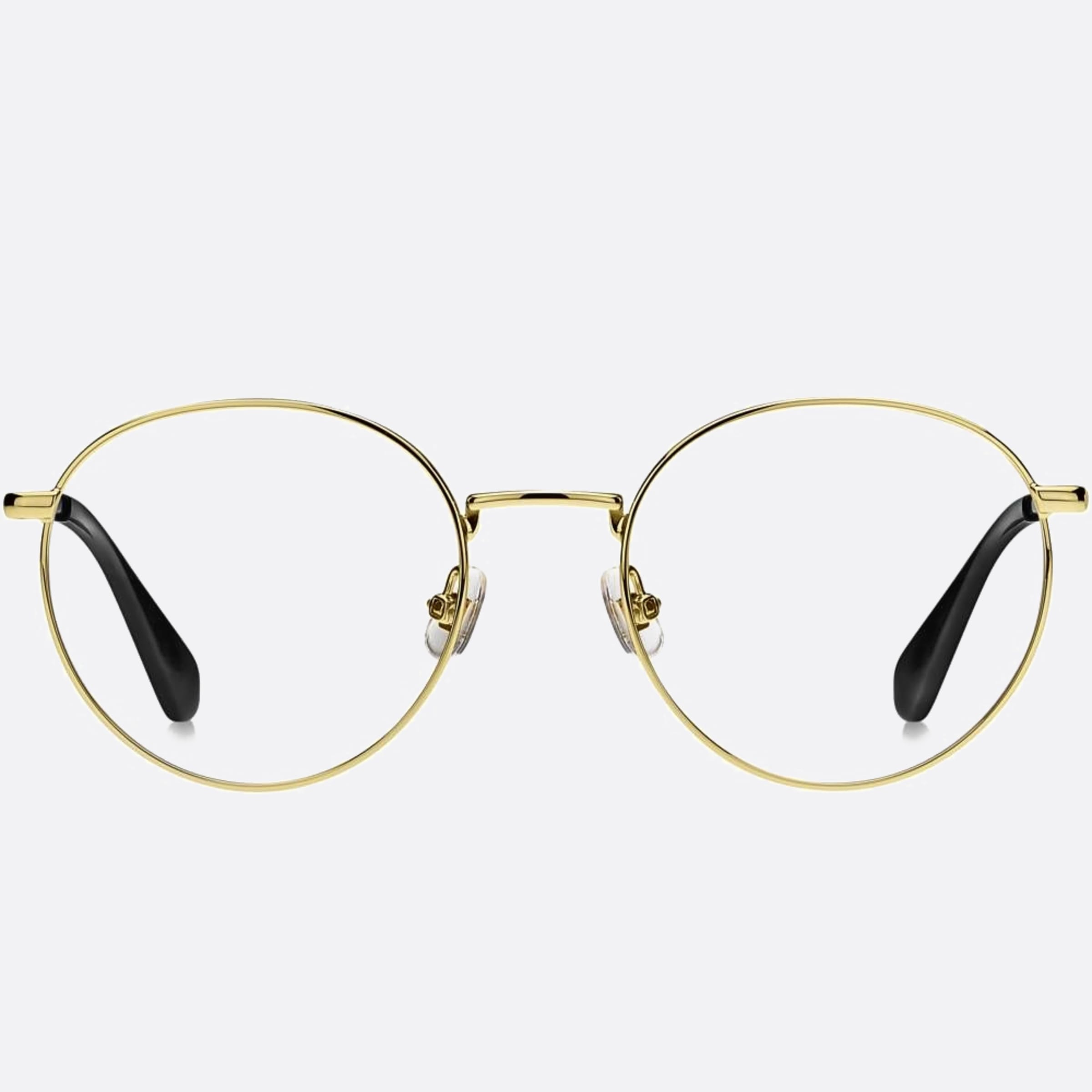 Kate 50mm Spade Gabriella Gold Round Women Eyeglasses - Main View