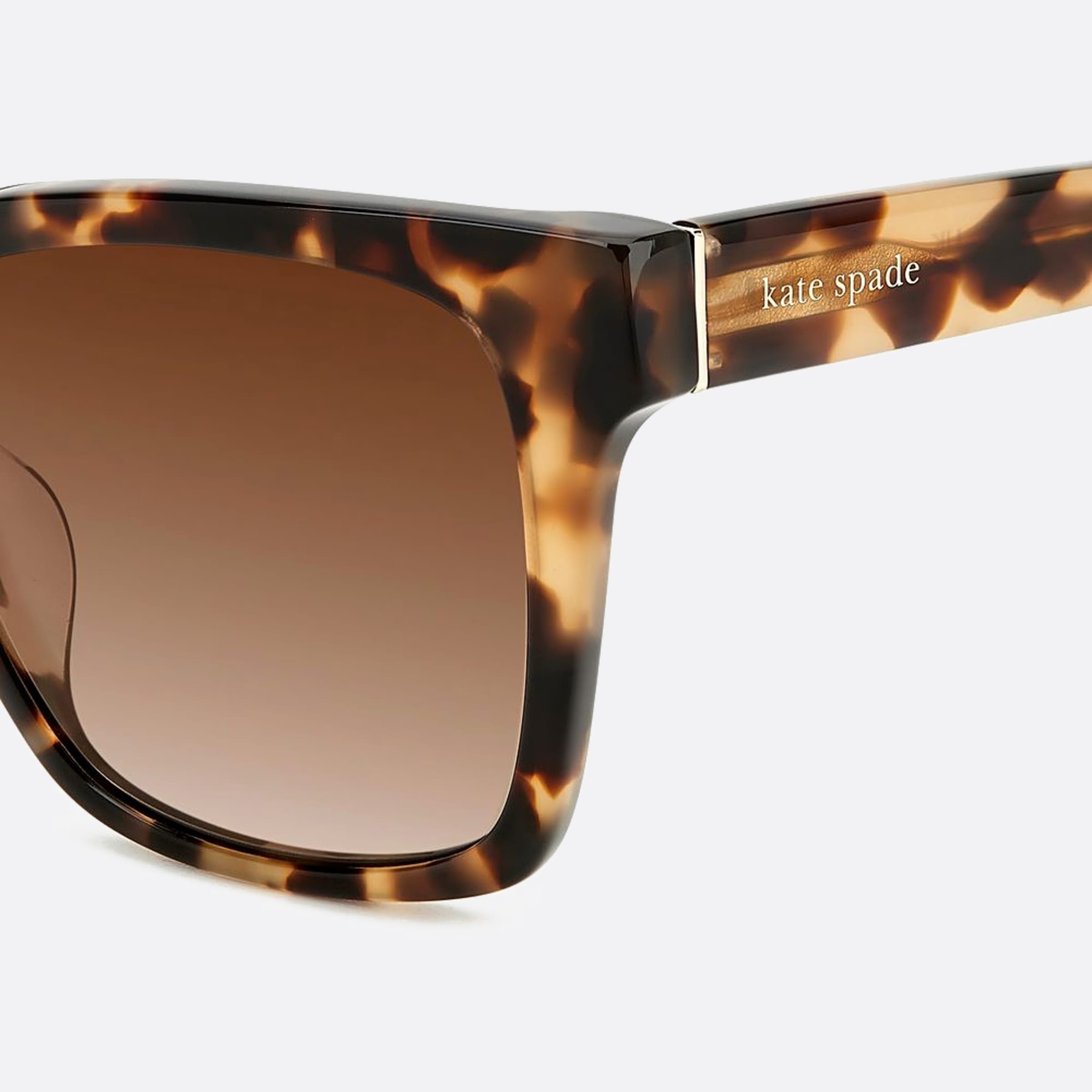Kate 55mm Spade Harlow Sx7 Havana Geometric Women Sunglasses - Lifestyle Shot