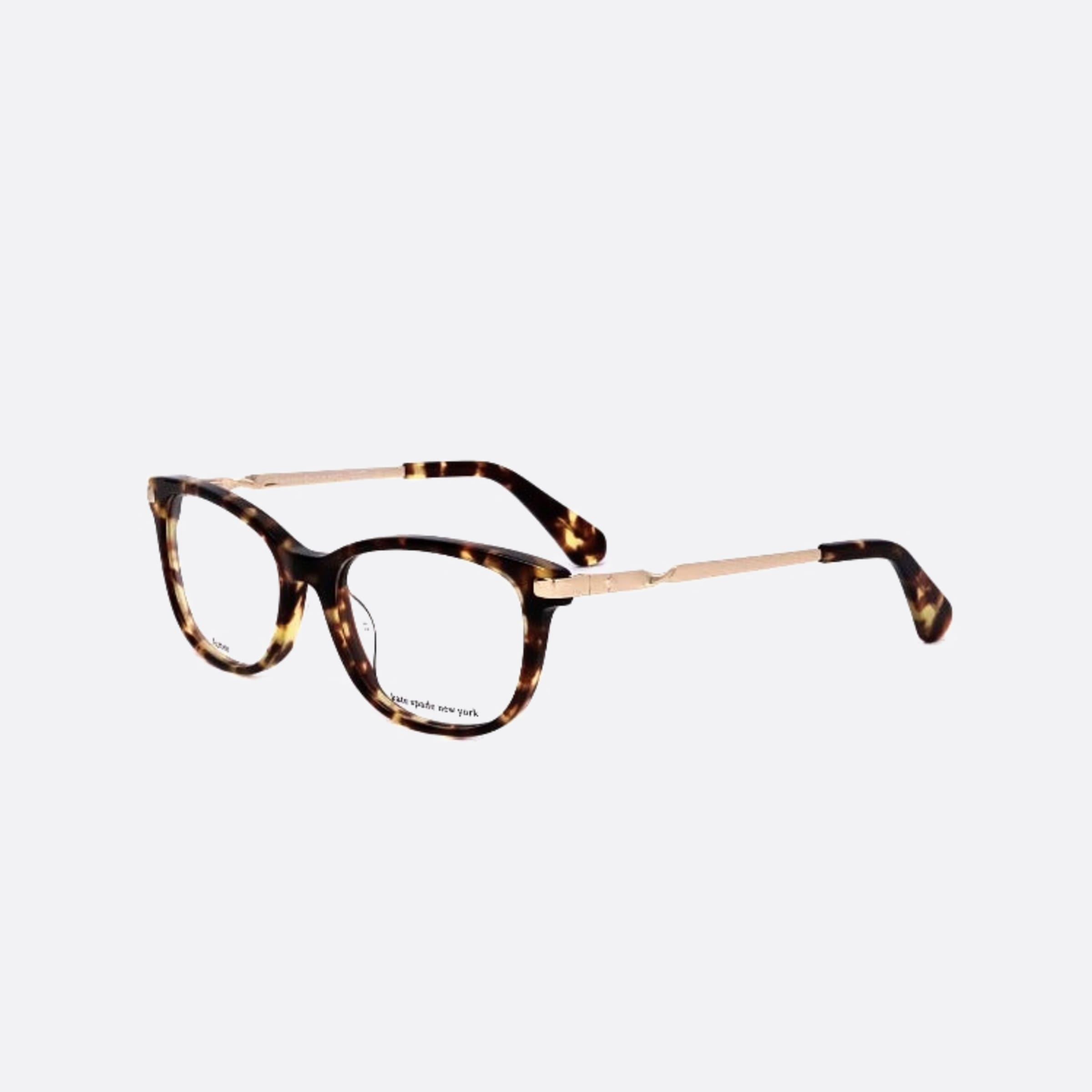 Kate 52mm Spade Jailene Havana Geometric Women Eyeglasses - Side View