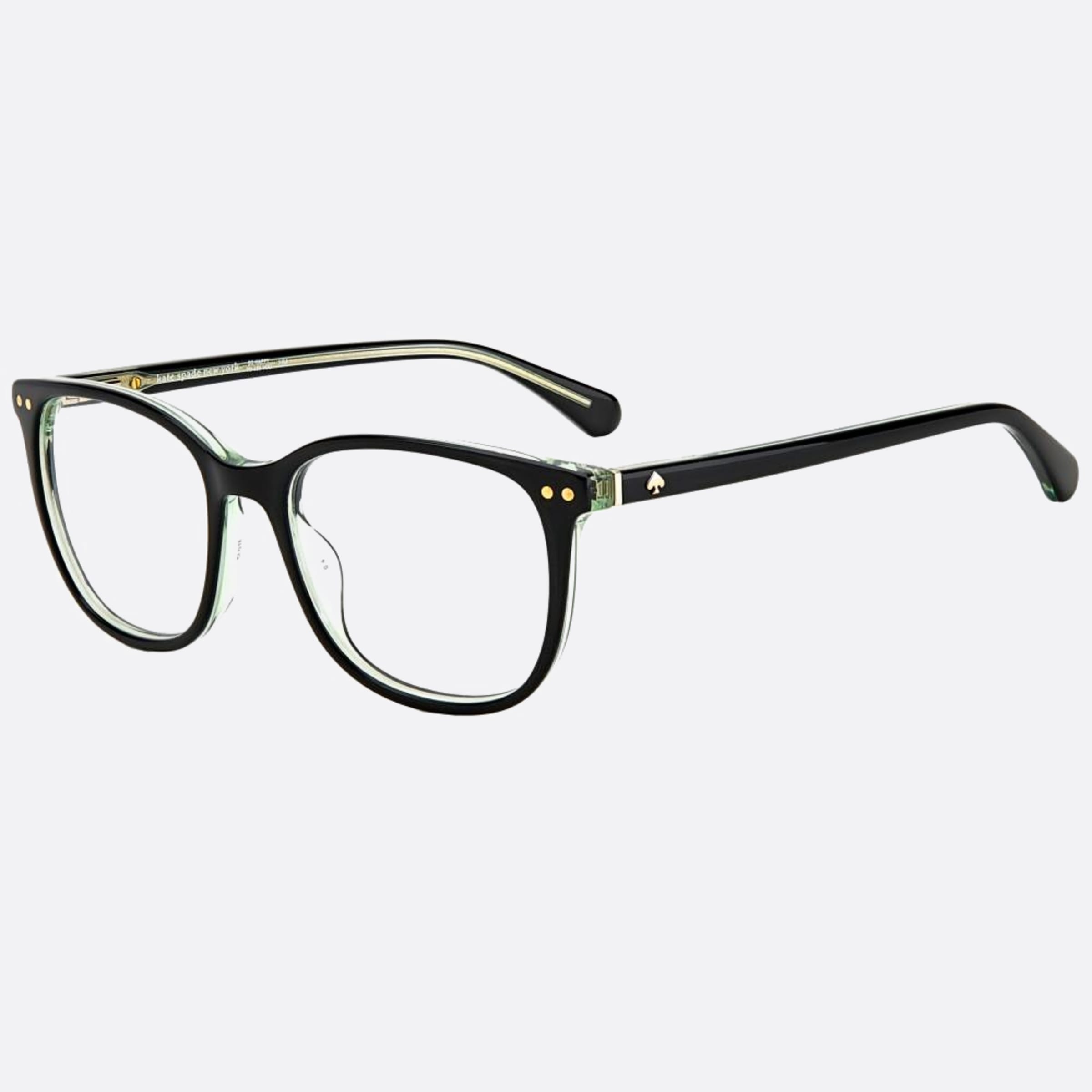 Kate 51mm Spade Joliet Black Squared Women Eyeglasses - Side View