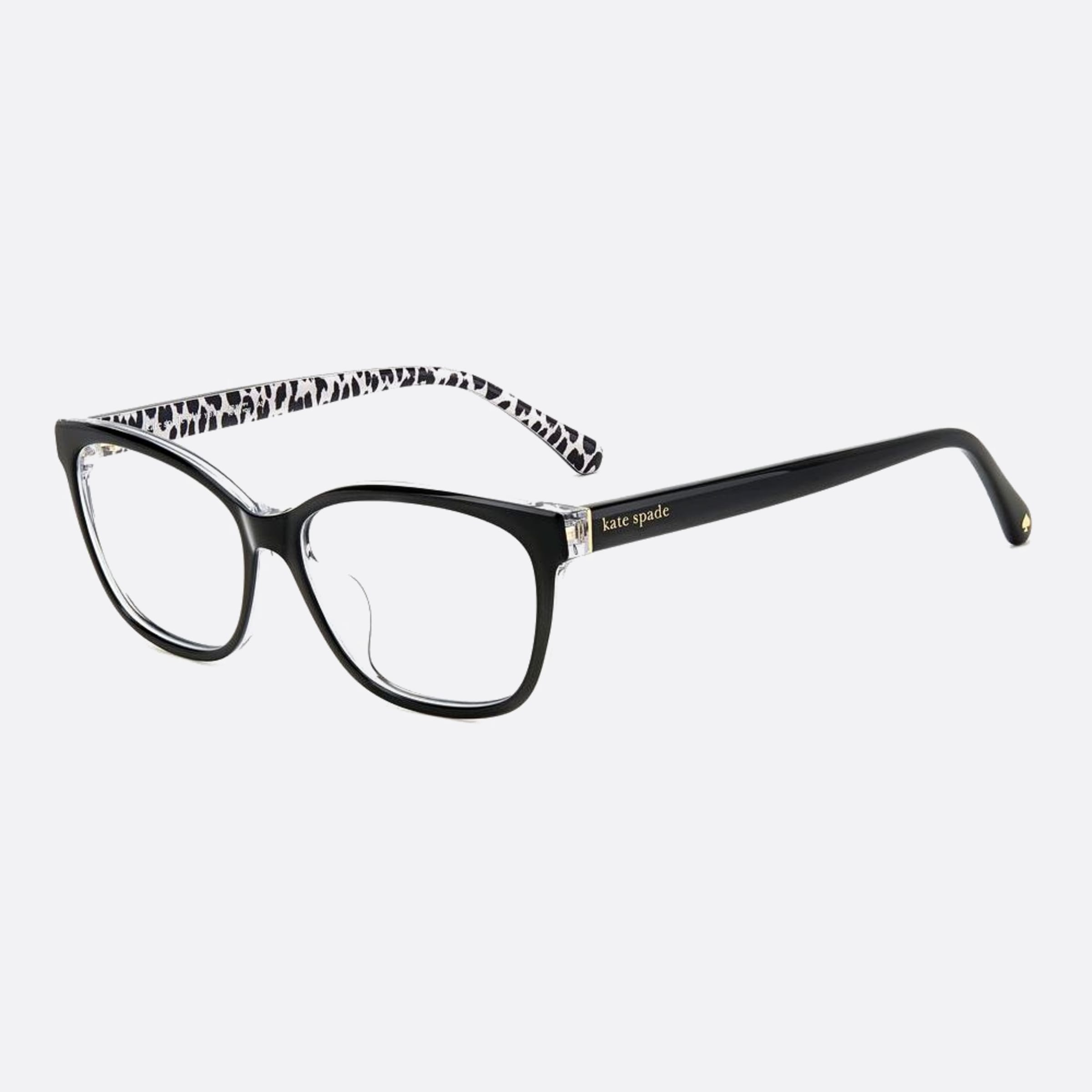 Kate 54mm Spade Kattalin Black Geometric Women Eyeglasses - Side View
