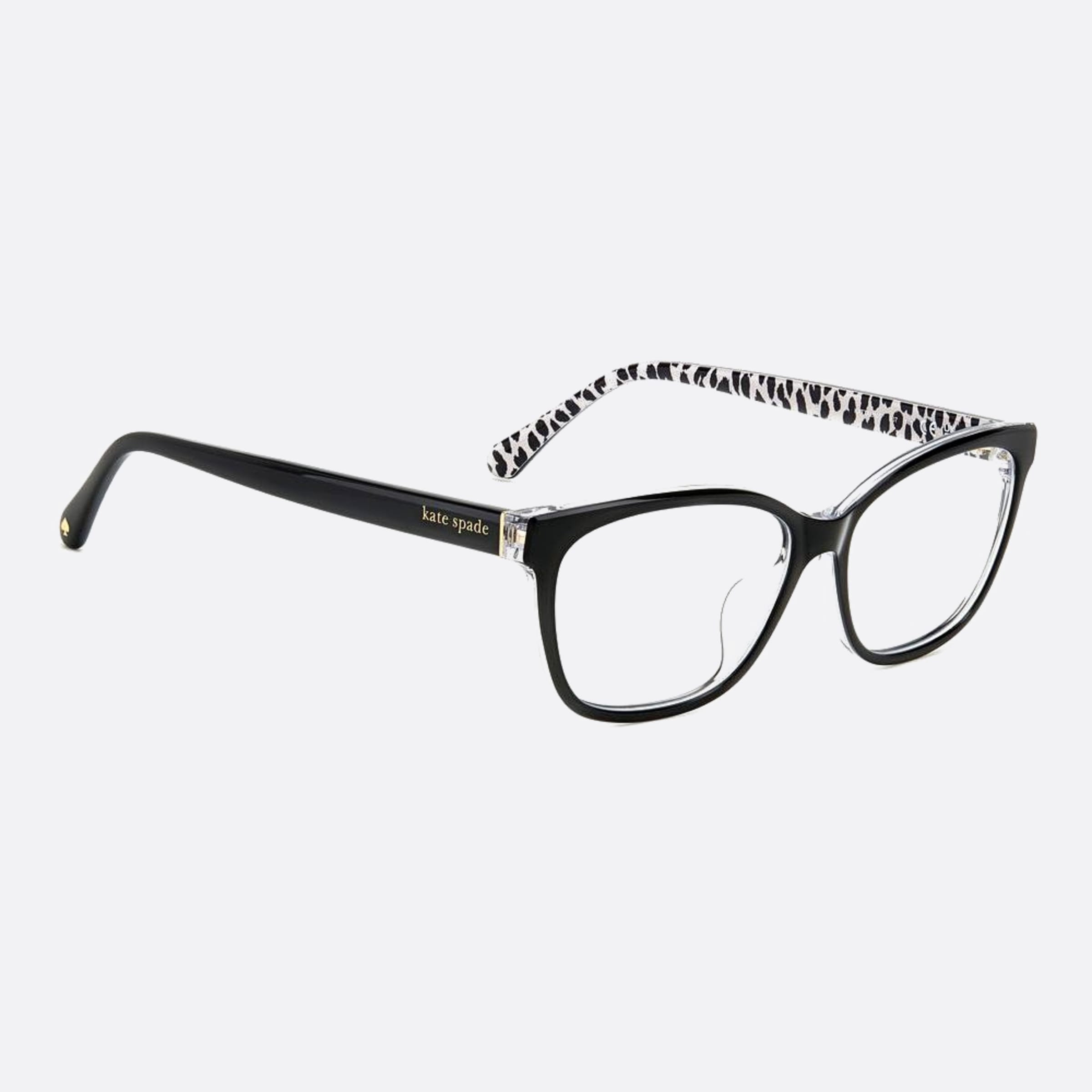 Kate 54mm Spade Kattalin Black Geometric Women Eyeglasses - Detail View