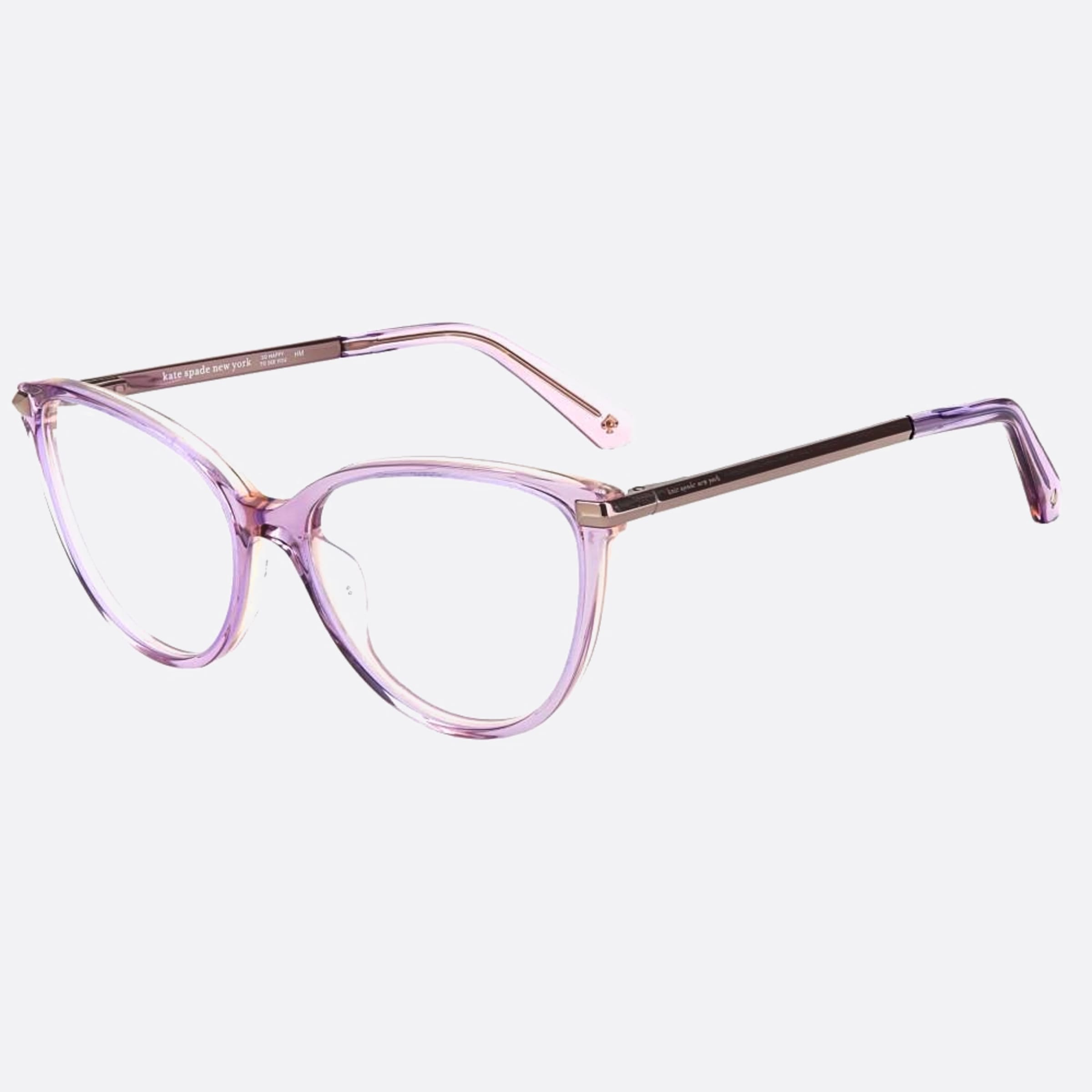 Kate 54mm Spade Laval Violet Cat Eye Women Eyeglasses - Side View