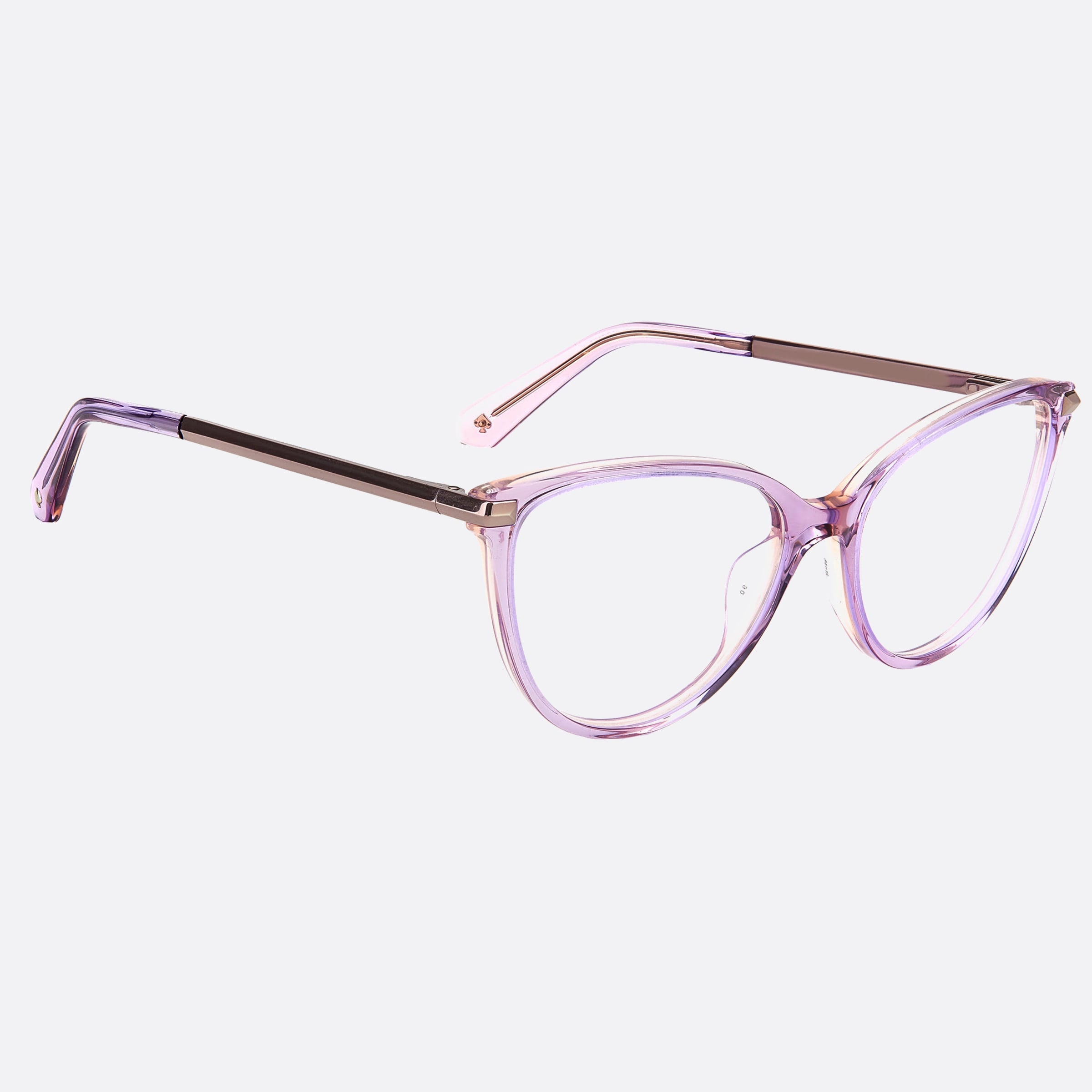 Kate 54mm Spade Laval Violet Cat Eye Women Eyeglasses - Detail View