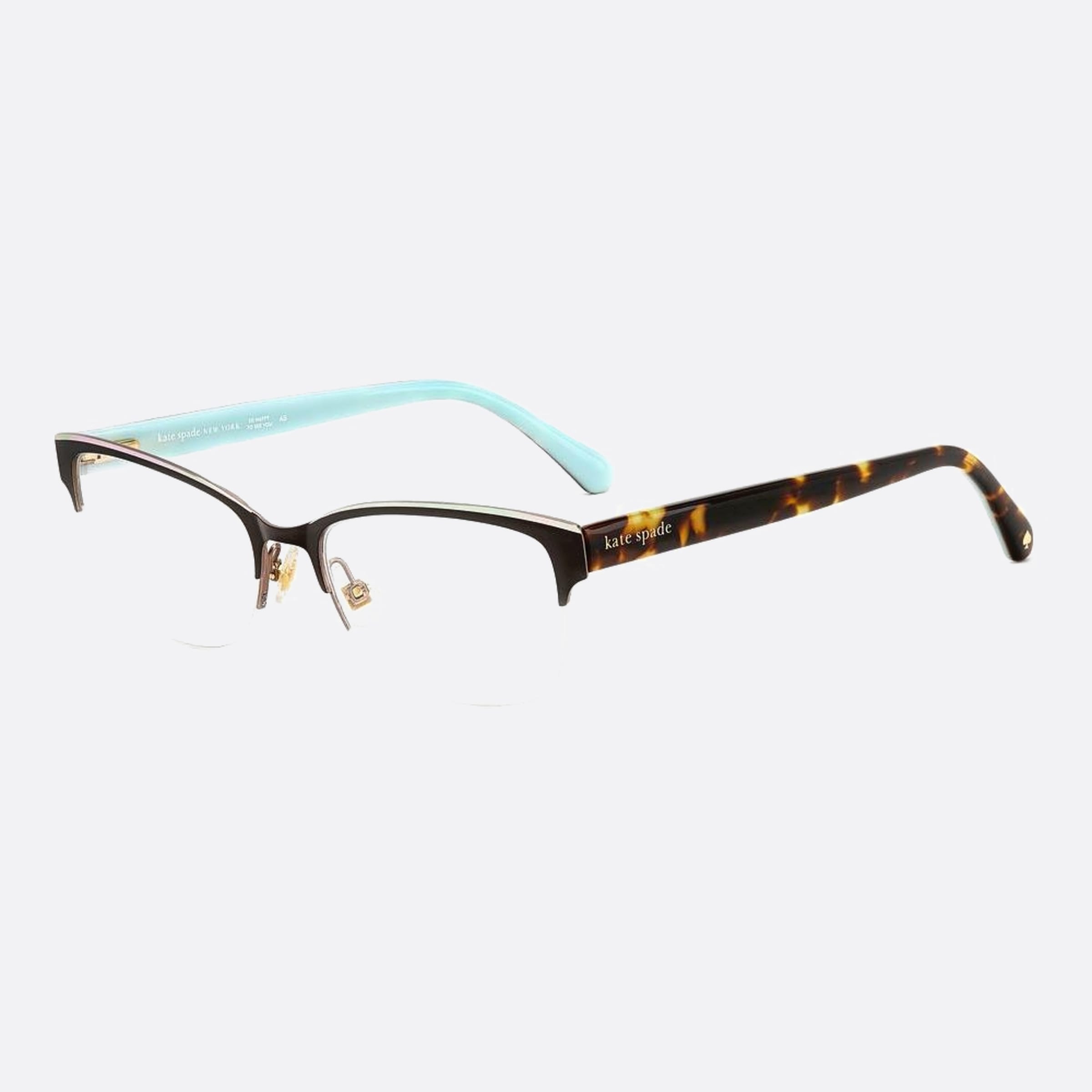 Kate 52mm Spade Marjorie 09q Brown Geometric Women Eyeglasses - Side View