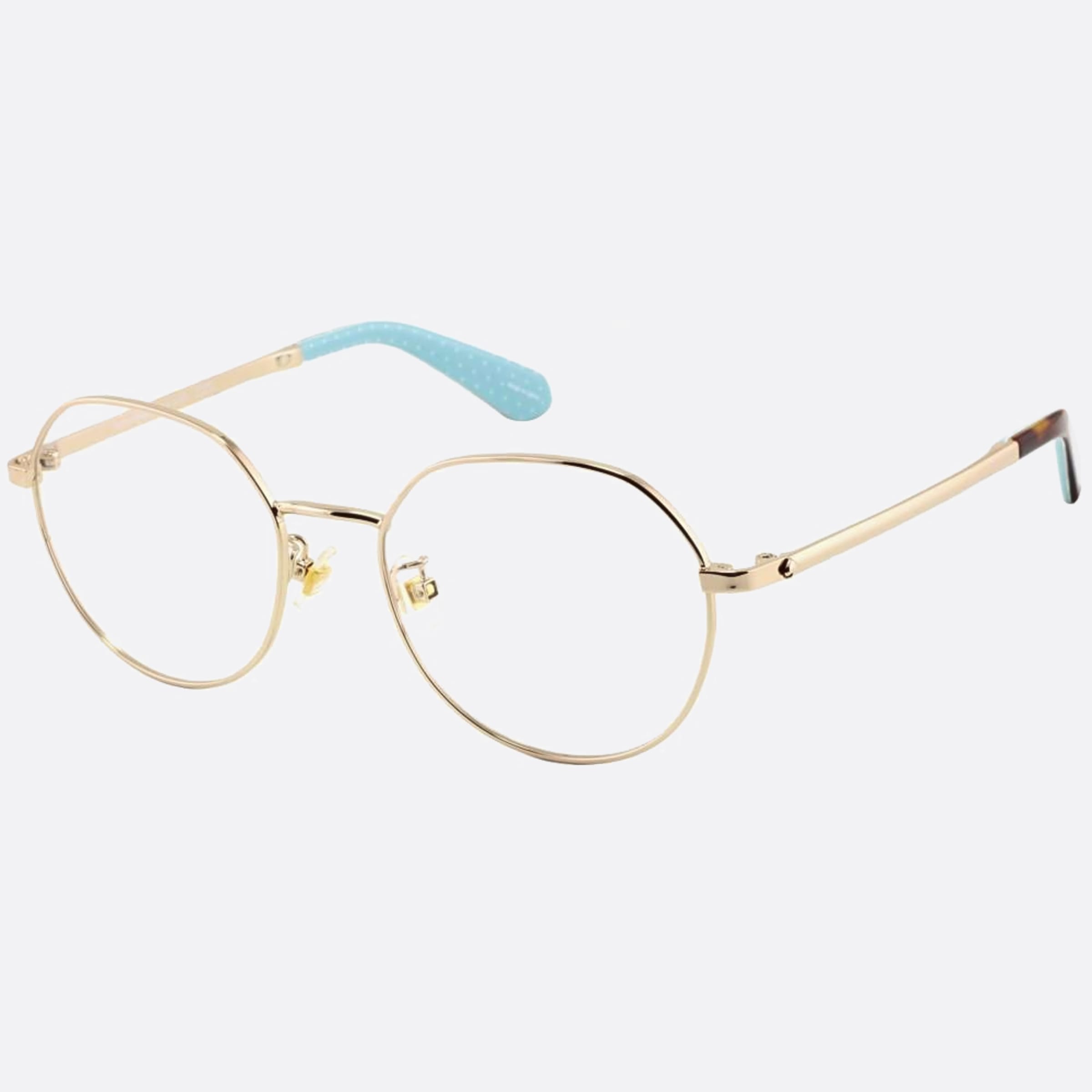 Kate 52mm Spade Paia Gold Round Women Eyeglasses - Side View