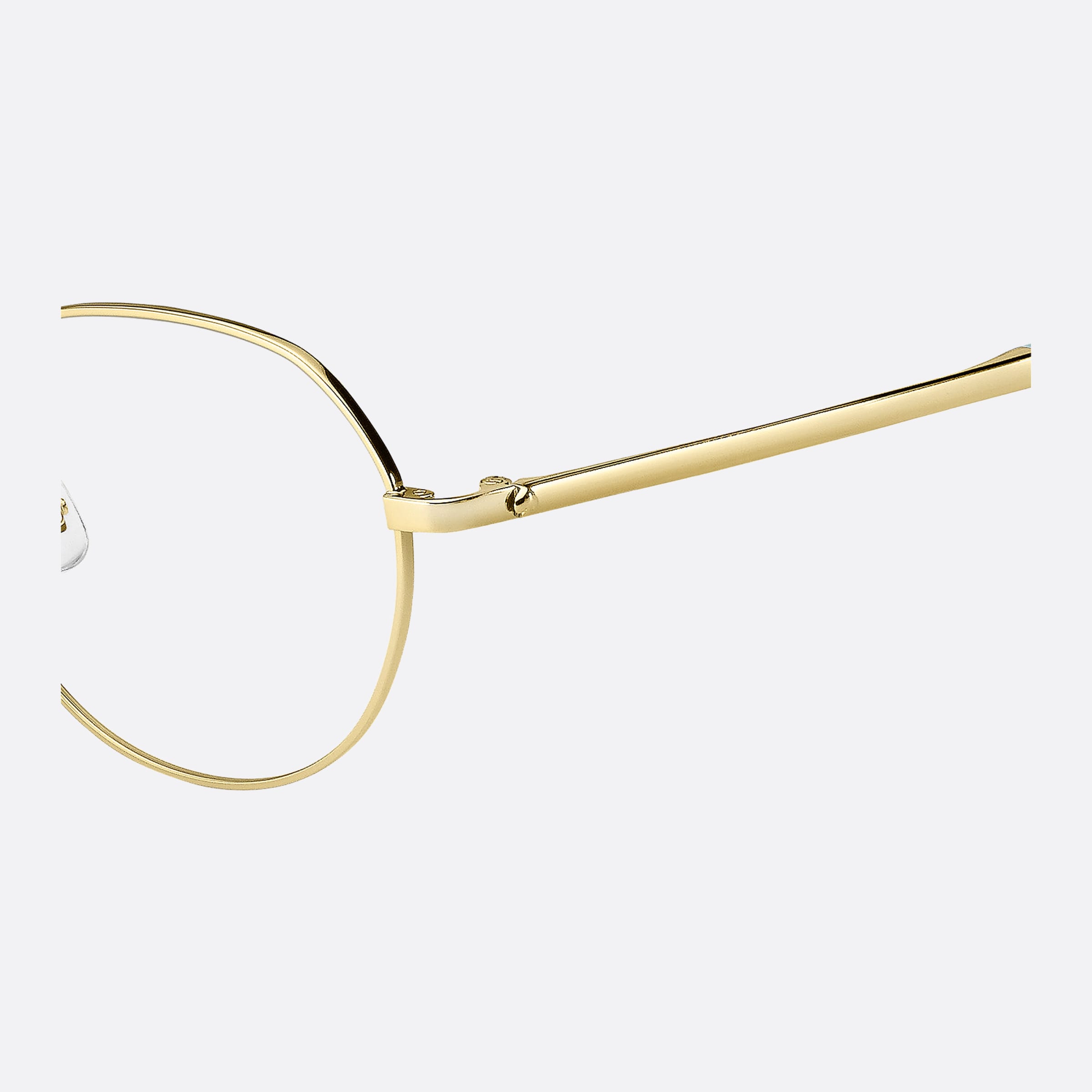 Kate 52mm Spade Paia Gold Round Women Eyeglasses - Detail View
