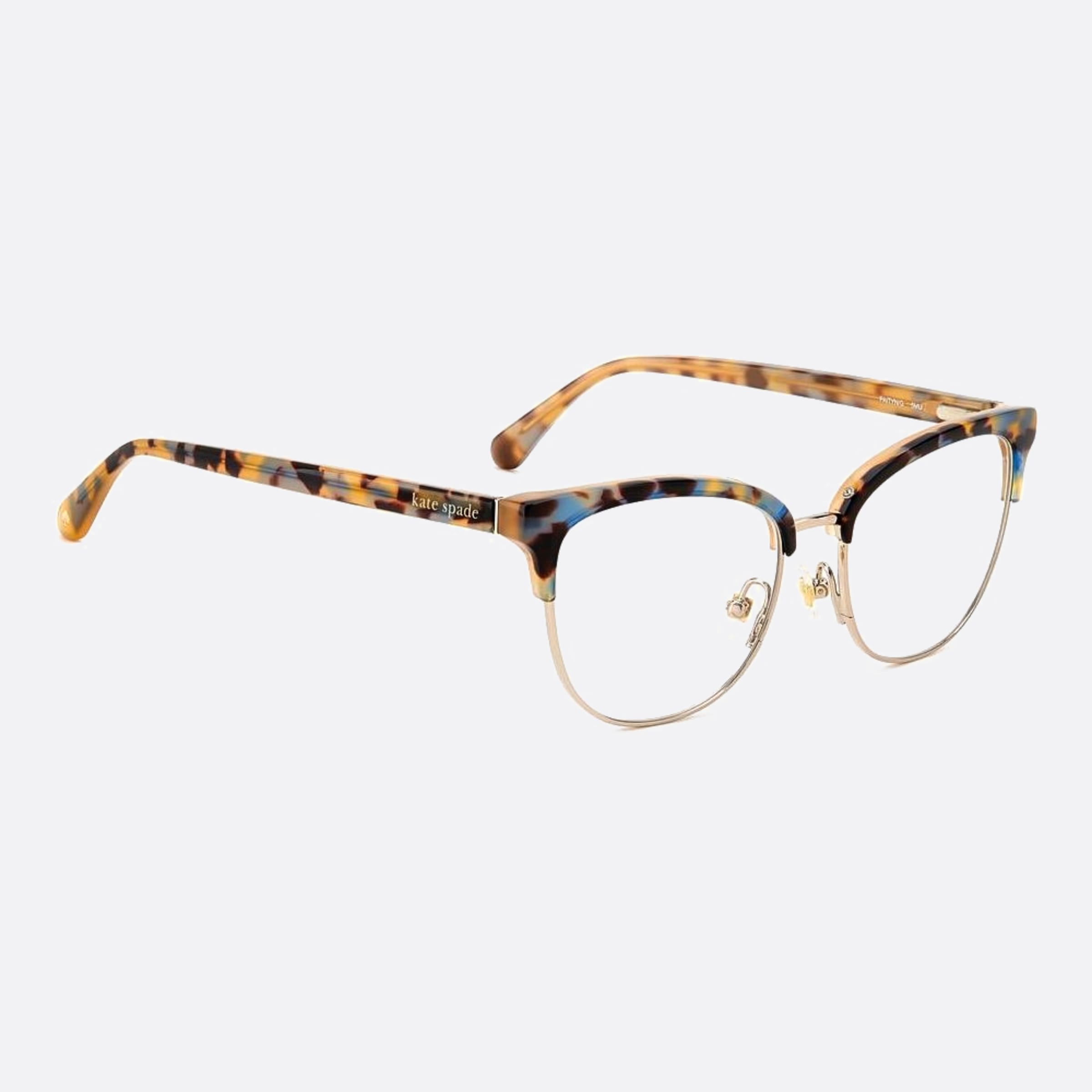 Kate 53mm Spade Paityn 5mu Havana Geometric Women Eyeglasses - Detail View