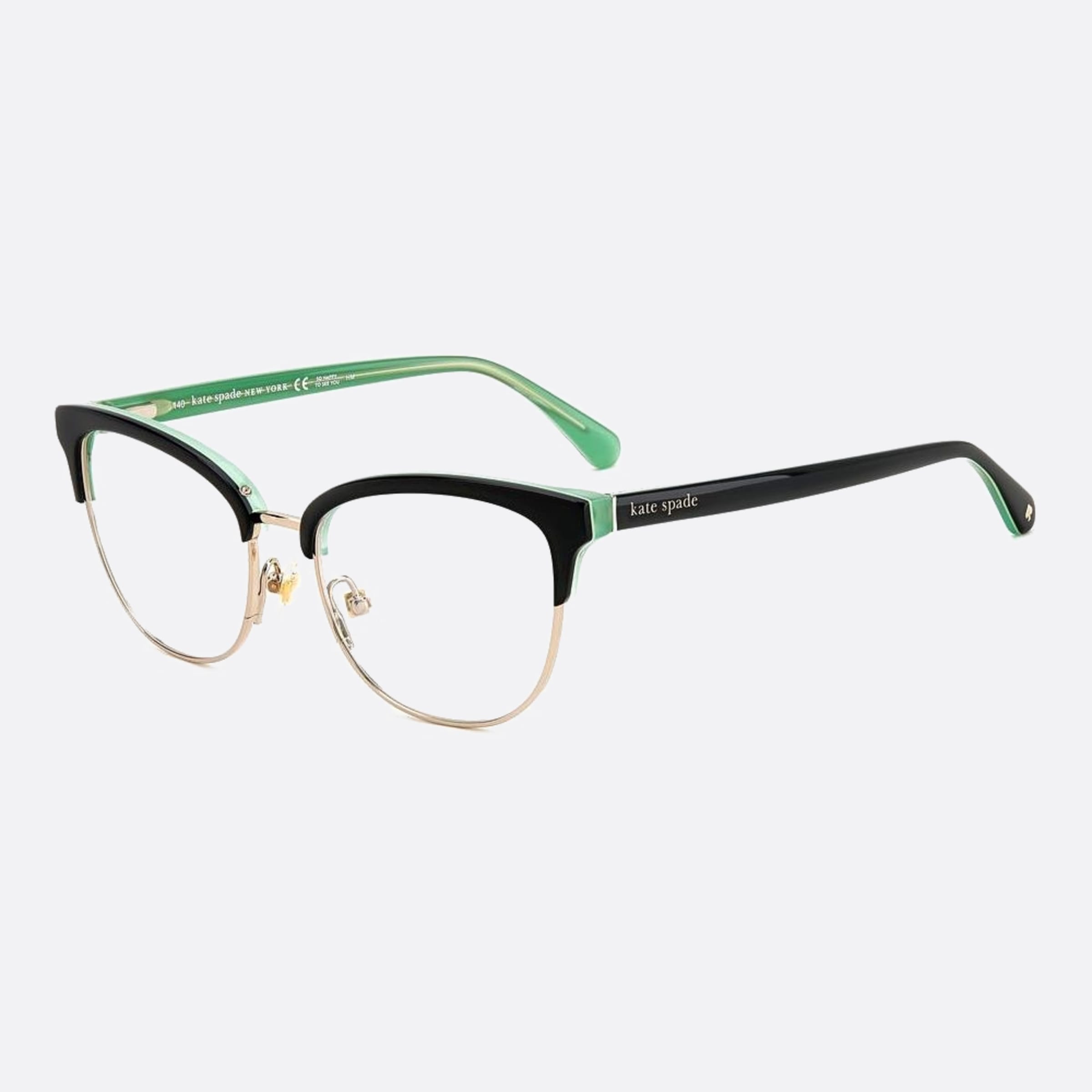 Kate 53mm Spade Paityn Black Geometric Women Eyeglasses - Side View
