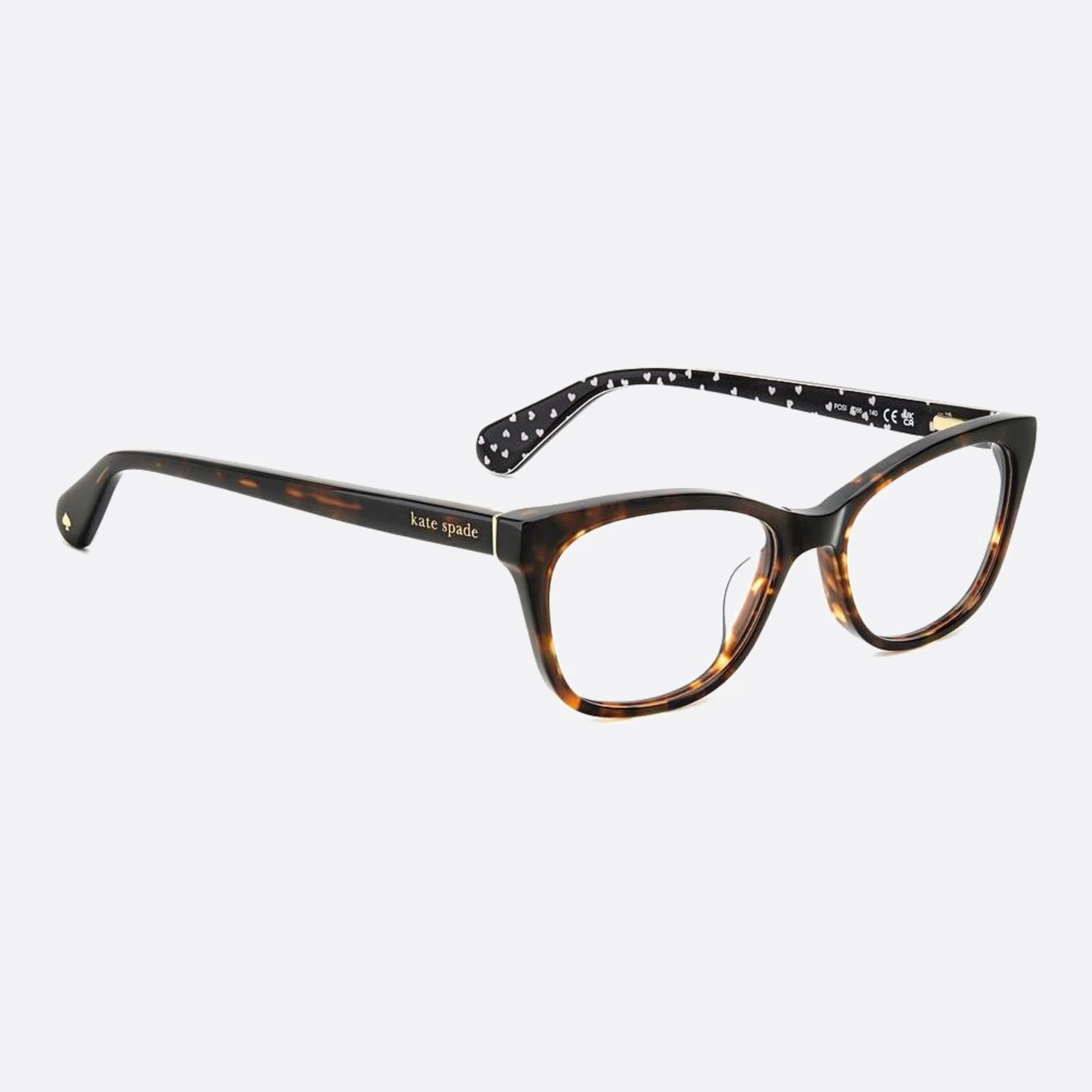 Kate 51mm Spade Posi Havana Pantos Women Eyeglasses - Detail View