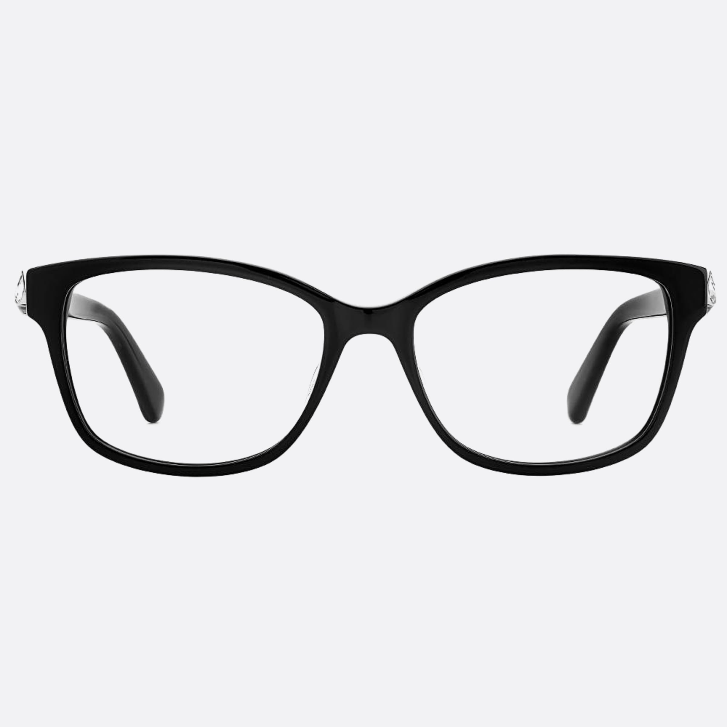 Kate 53mm Spade Reilly Asian Fit Black Squared Women Eyeglasses - Main View