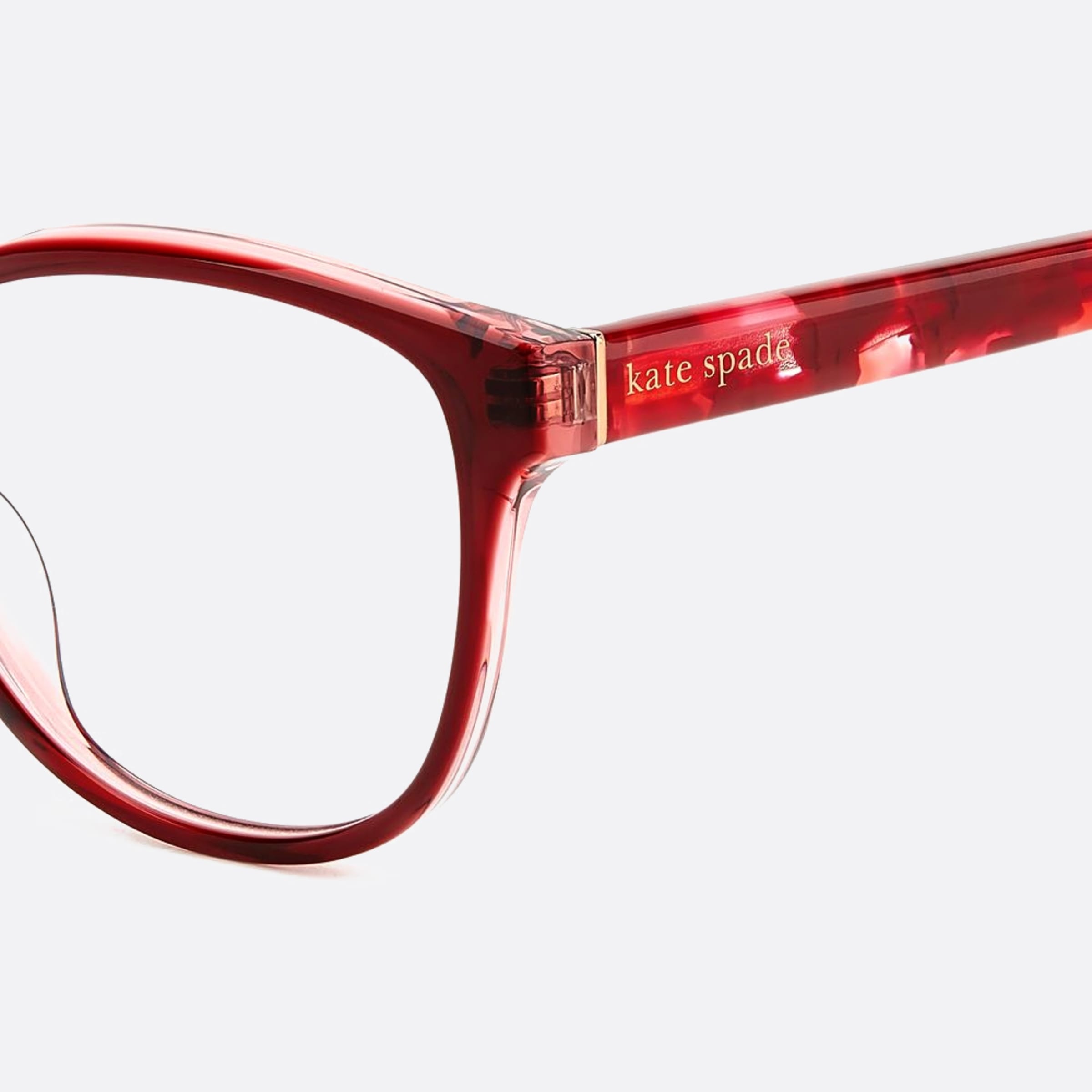 Kate 50mm Spade Rosalind C9a Red Squared Women Eyeglasses - Lifestyle Shot