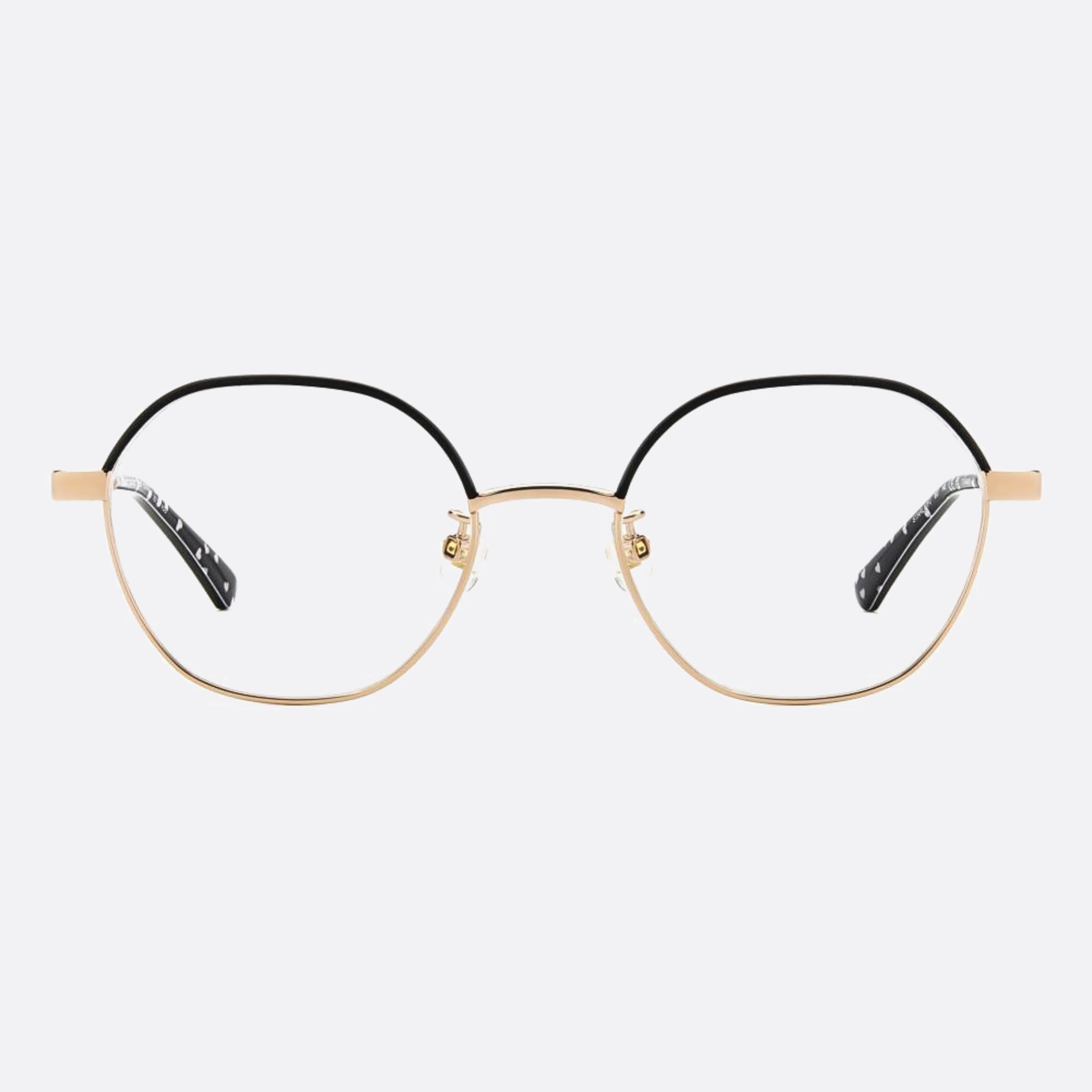 Kate 49mm Spade Starlie Black Round Women Eyeglasses - Main View
