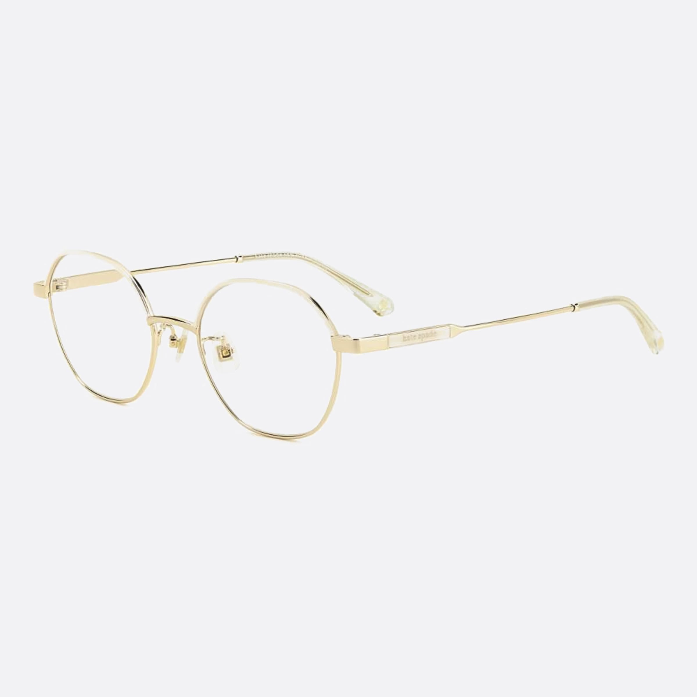 Kate 49mm Spade Starlie Szj Gold Round Women Eyeglasses - Side View