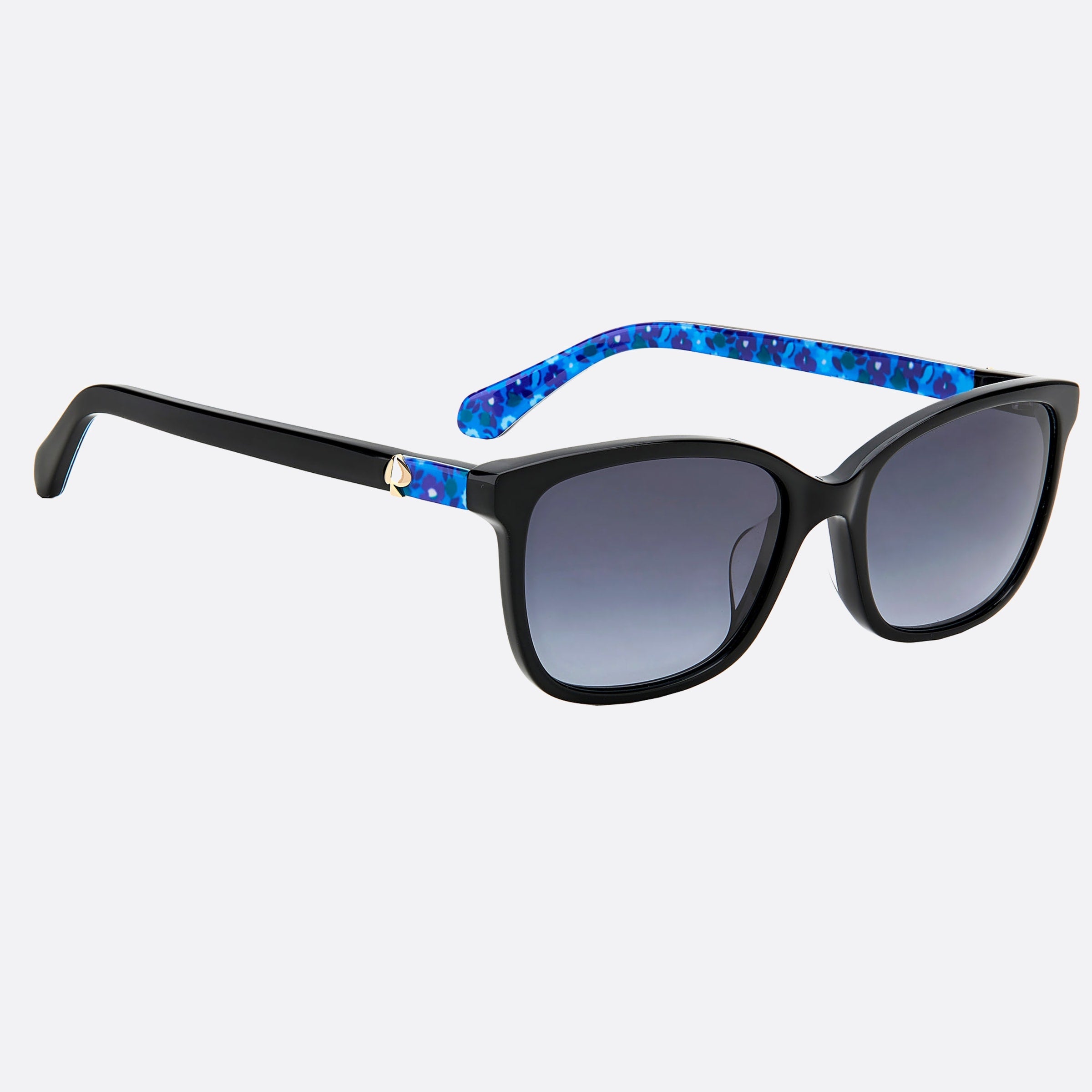 Kate 53mm Spade Tabitha Black Squared Women Sunglasses - Detail View