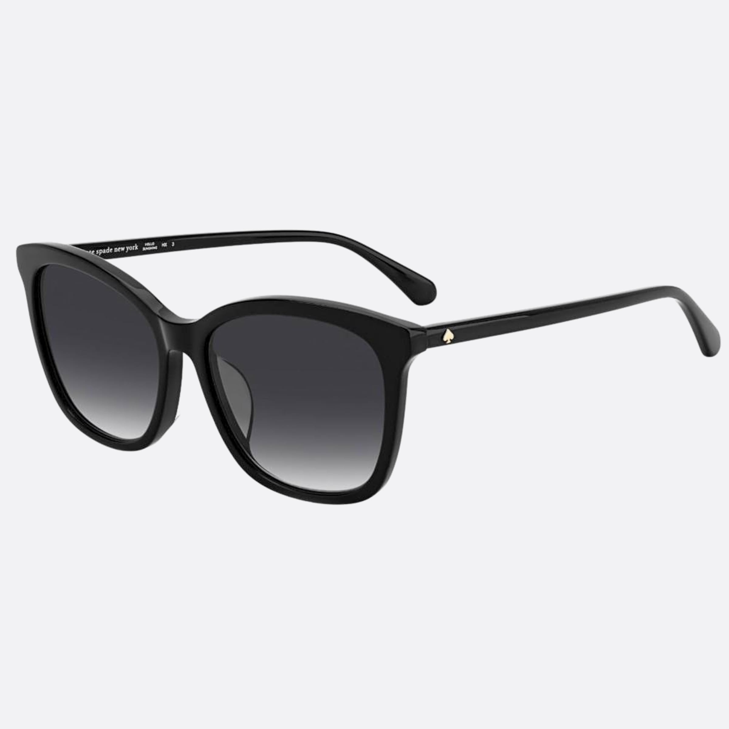 Kate 57mm Spade Tamiko Black Squared Women Sunglasses - Side View