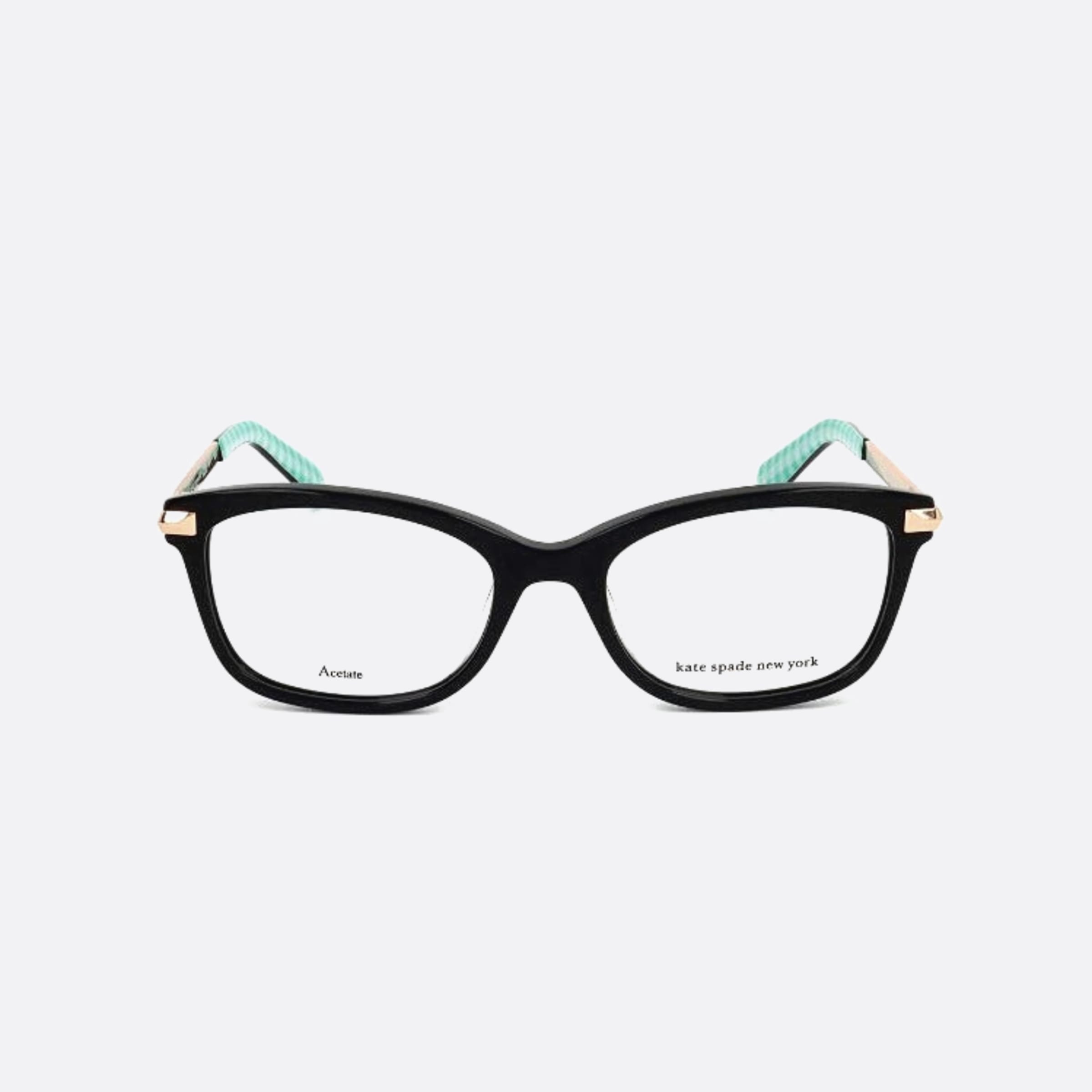 Kate 51mm Spade Vicenza Black Geometric Women Eyeglasses - Main View